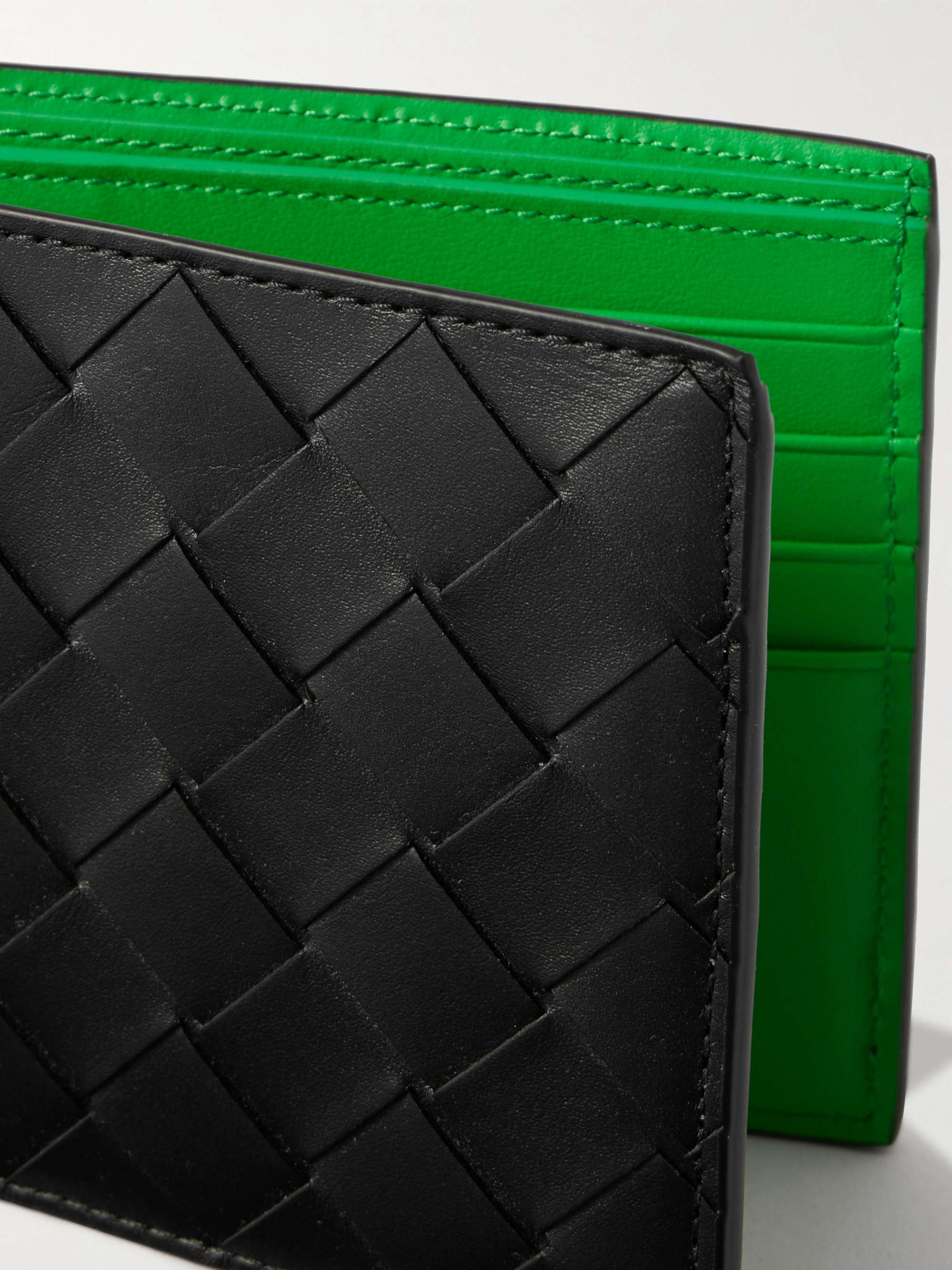 BOTTEGA VENETA Intrecciato Leather Billfold Wallet