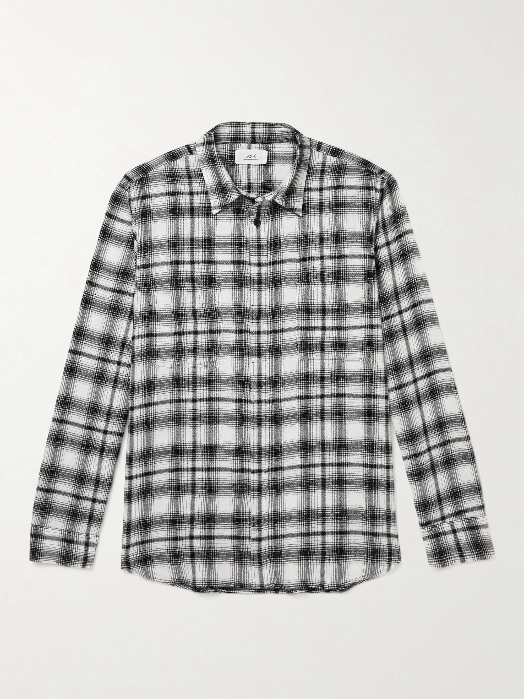 Men's COTTON FLANNEL CHECK SHIRT