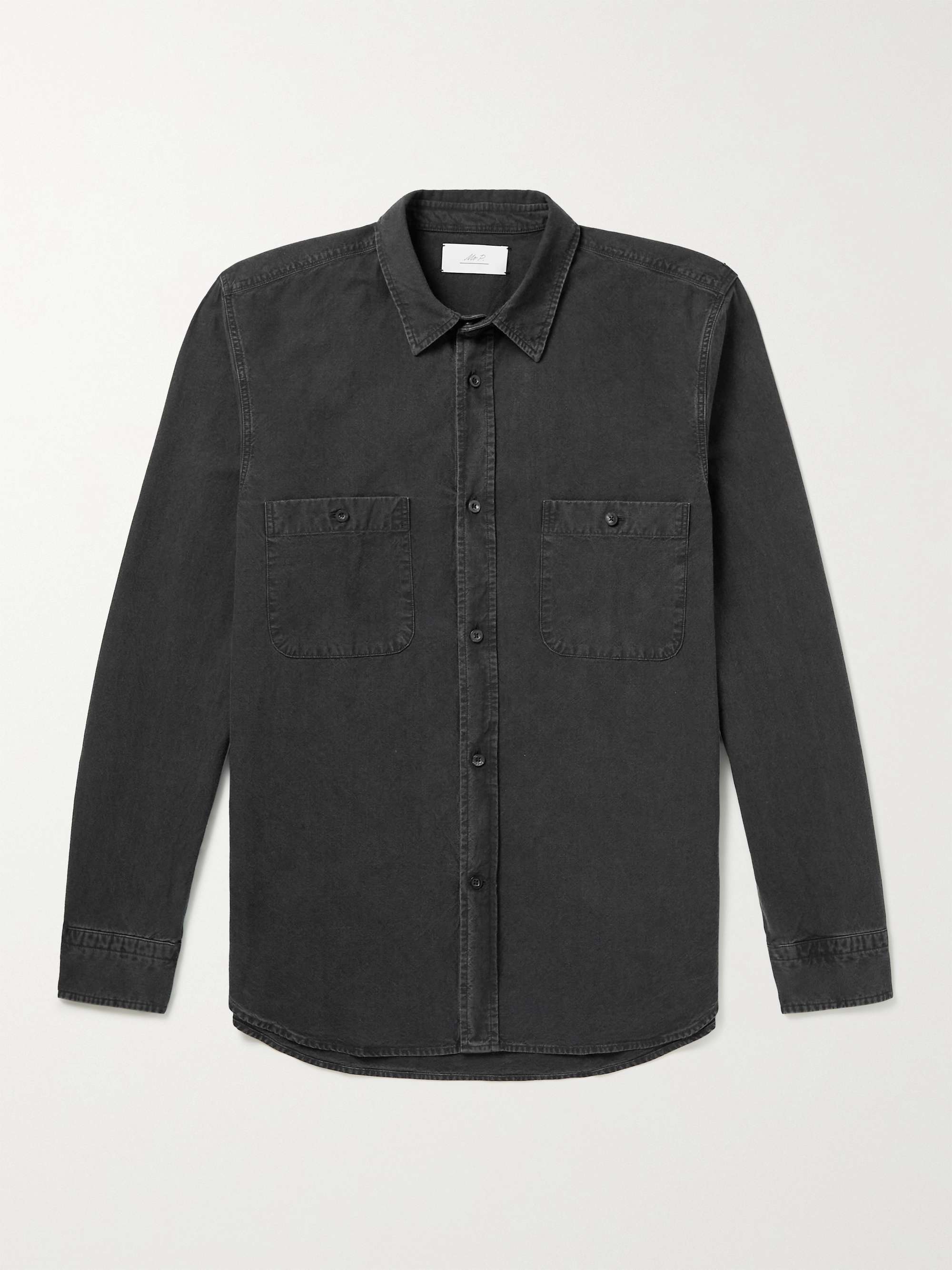 Organic Cotton-Chambray Shirt