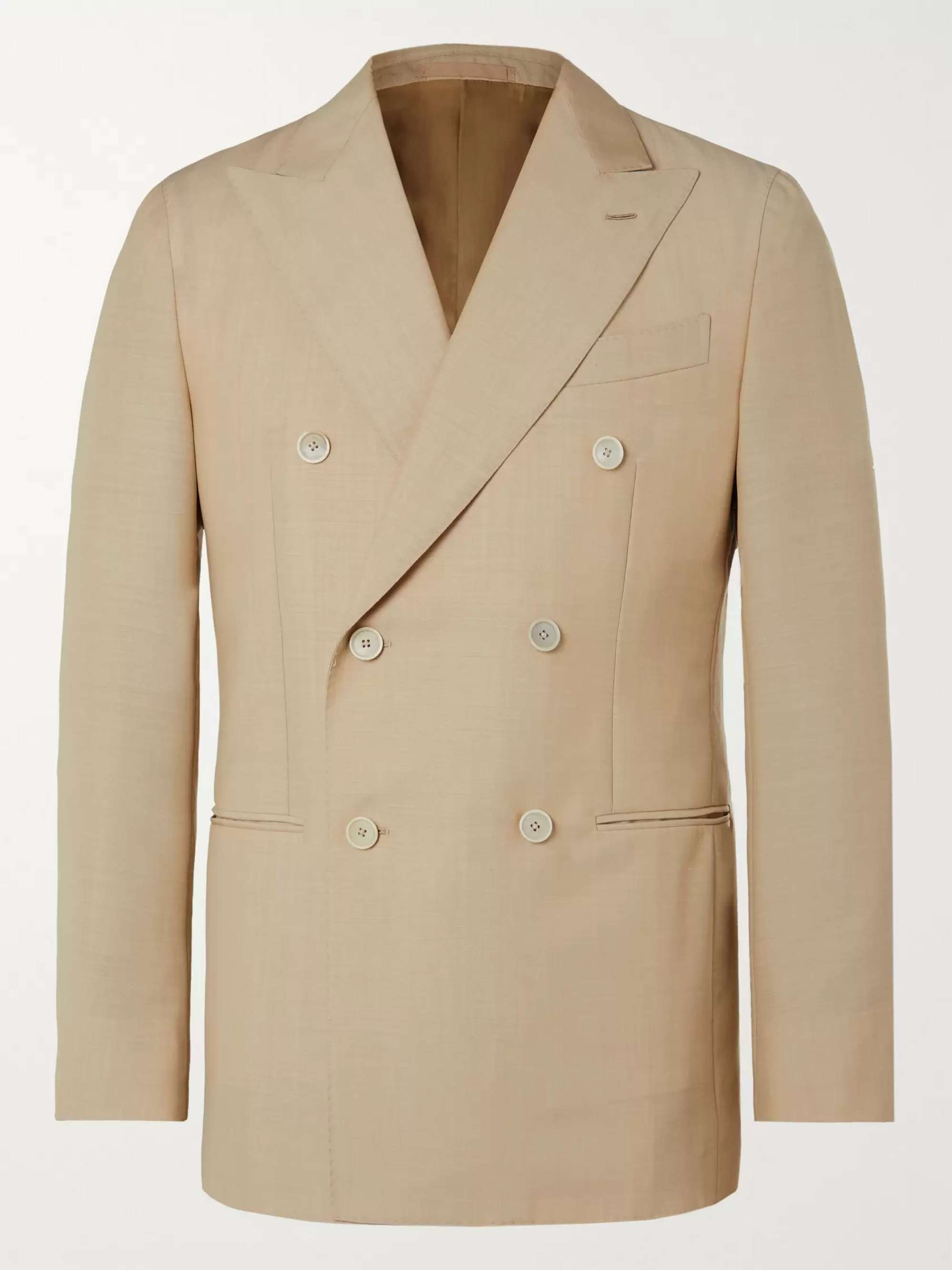 MOHAIR DOUBLE-BREASTED COAT 2022FW新品未使用-