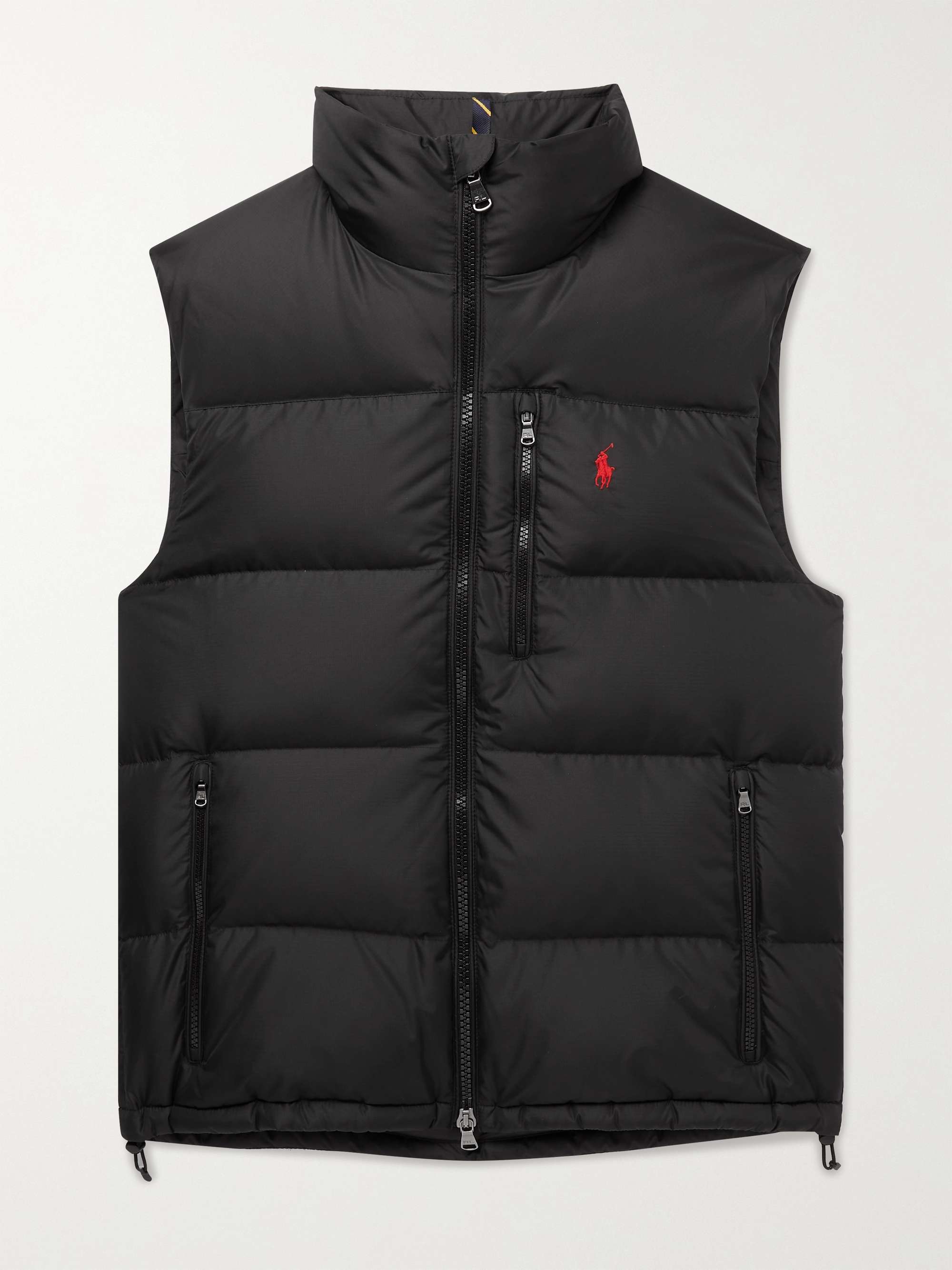 gilet zippé ralph lauren