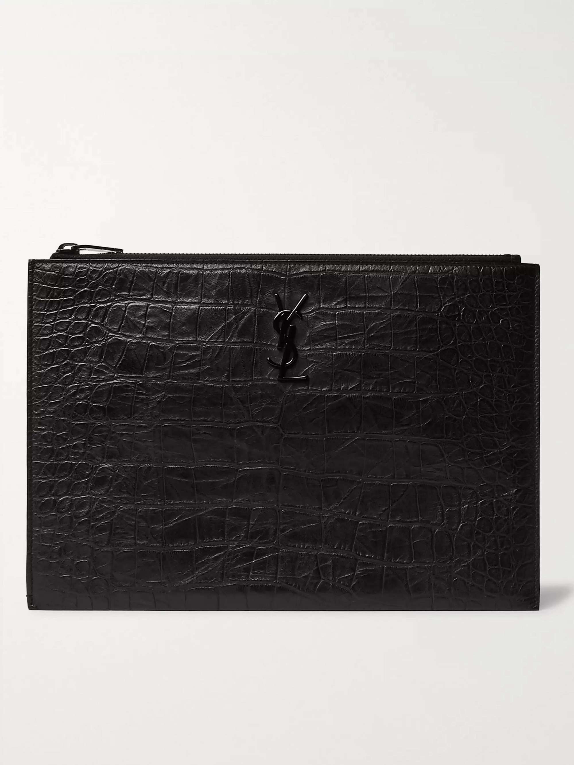 Saint laurent mens pouch sale