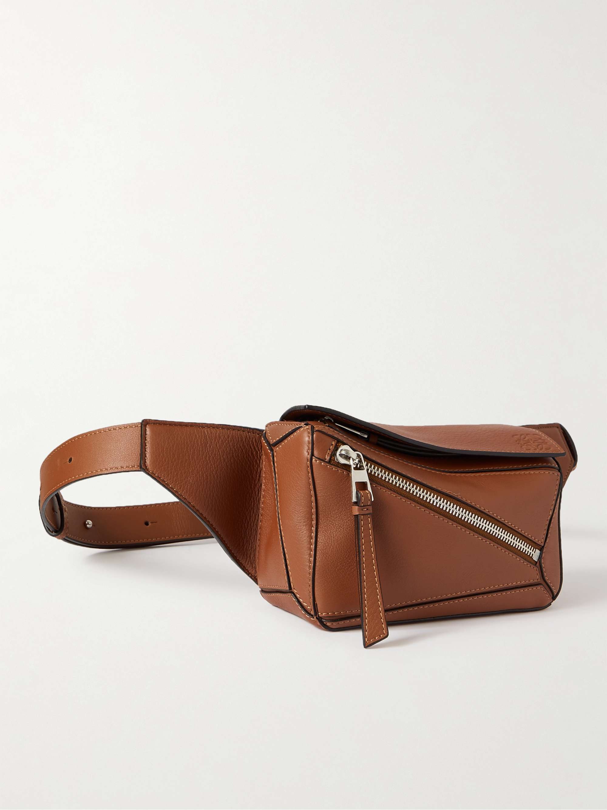 Forholdsvis Postimpressionisme konservativ LOEWE Puzzle Mini Leather Belt Bag for Men | MR PORTER