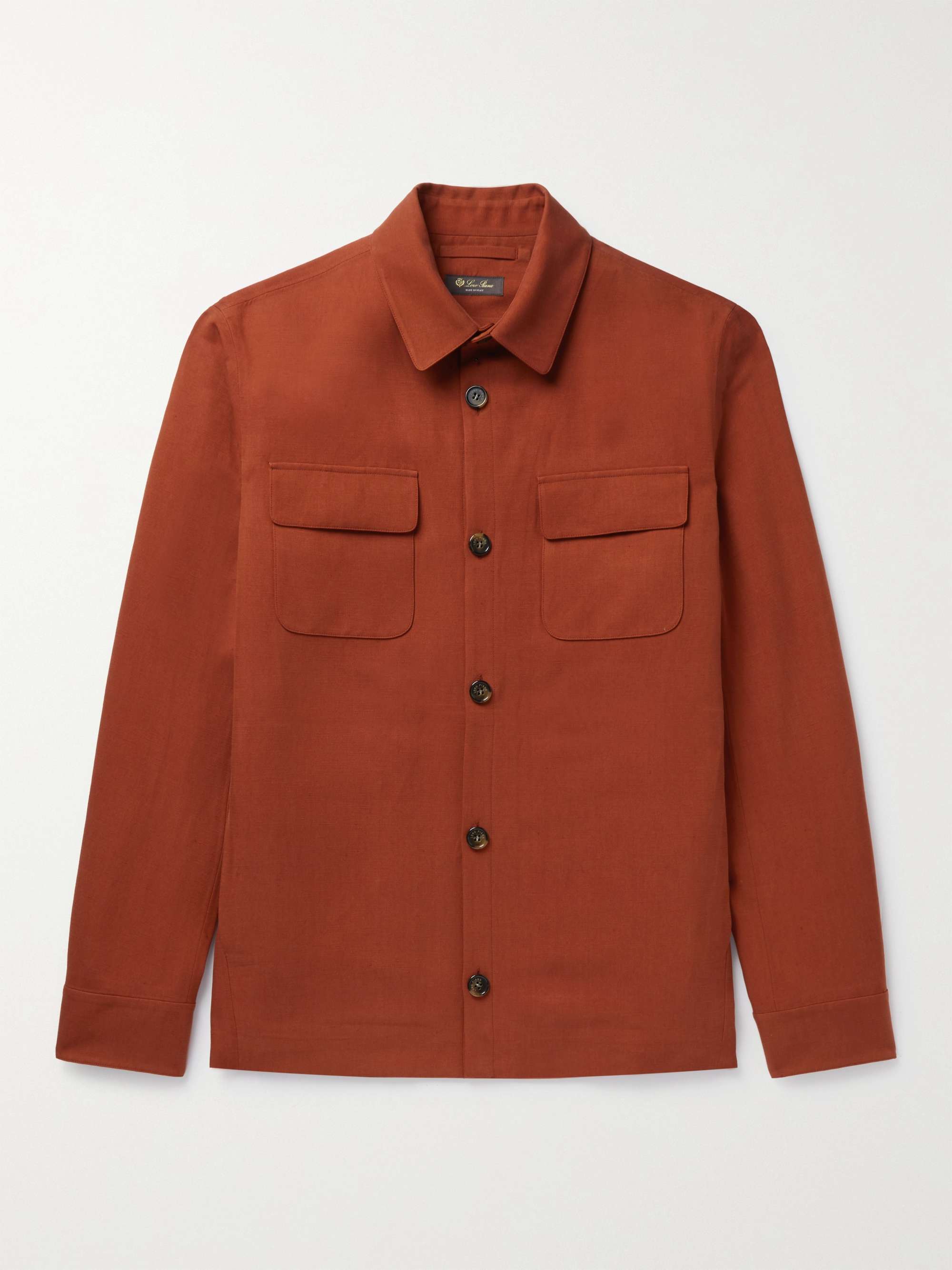 Rain System Linen and Silk-Blend Jacket