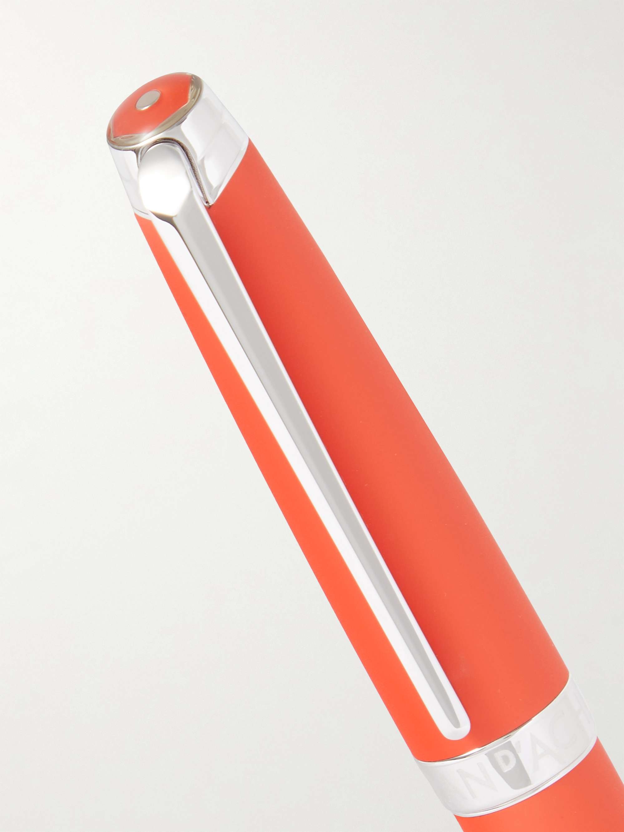CARAN D'ACHE Léman Rhodium-Plated and Lacquered Fountain Pen