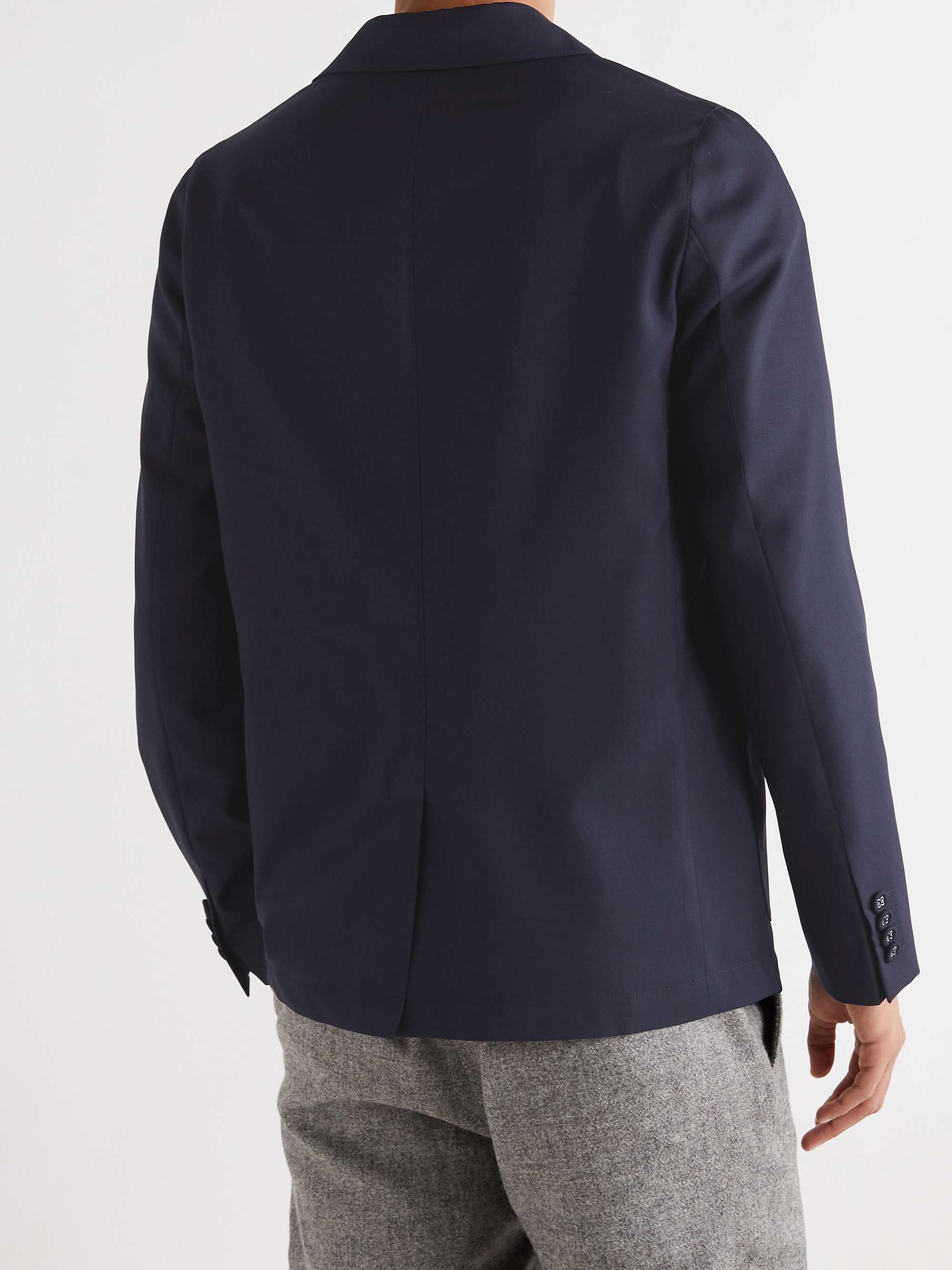 OFFICINE GÉNÉRALE Armie Unstructured Wool-Flannel Suit Jacket