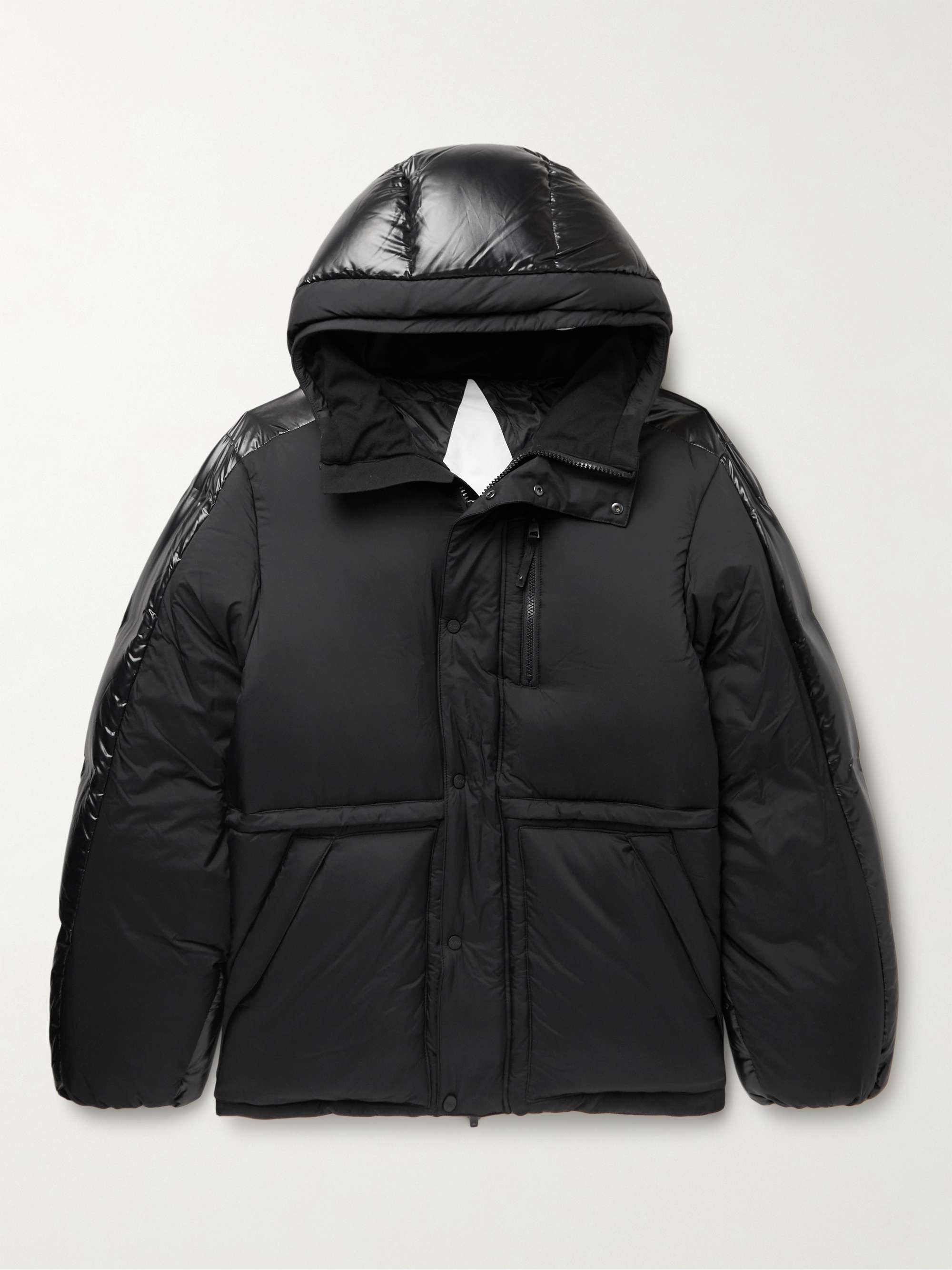 Arlberg Super Quilted Nylon Hooded Down Ski Parka