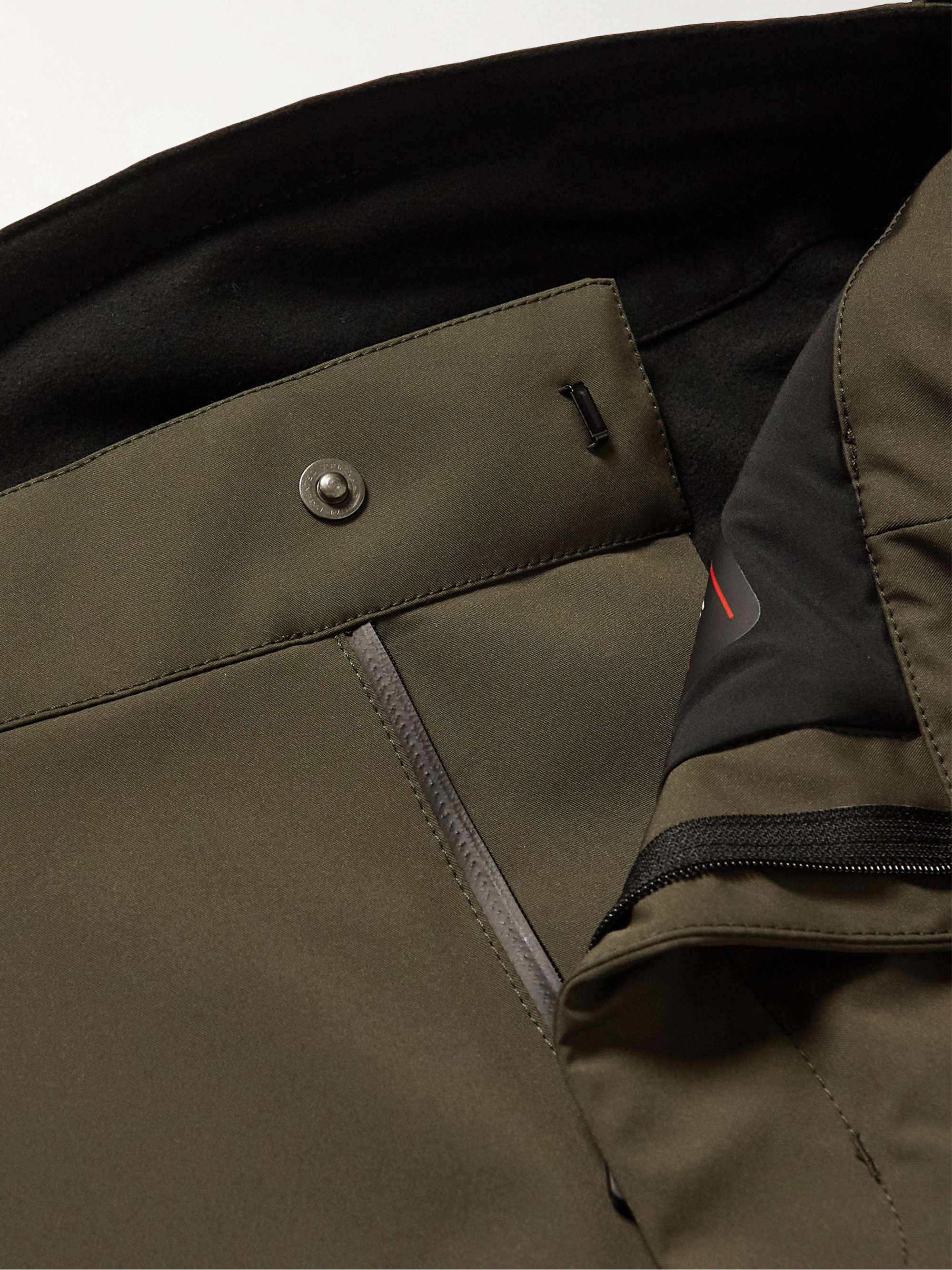 MONCLER GRENOBLE Canvas-Trimmed Shell Ski Pants