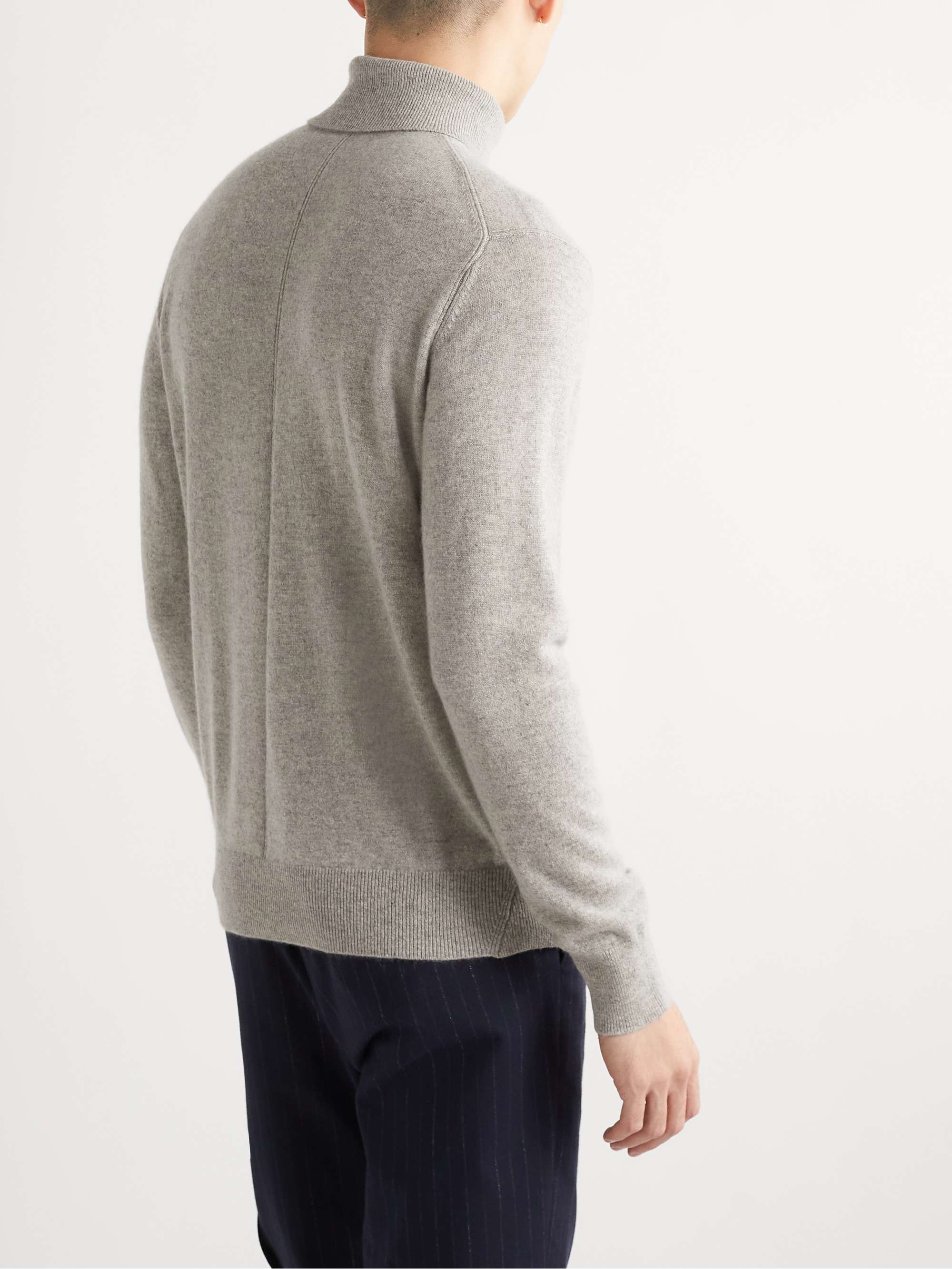 CLUB MONACO Recycled Cashmere Rollneck Sweater