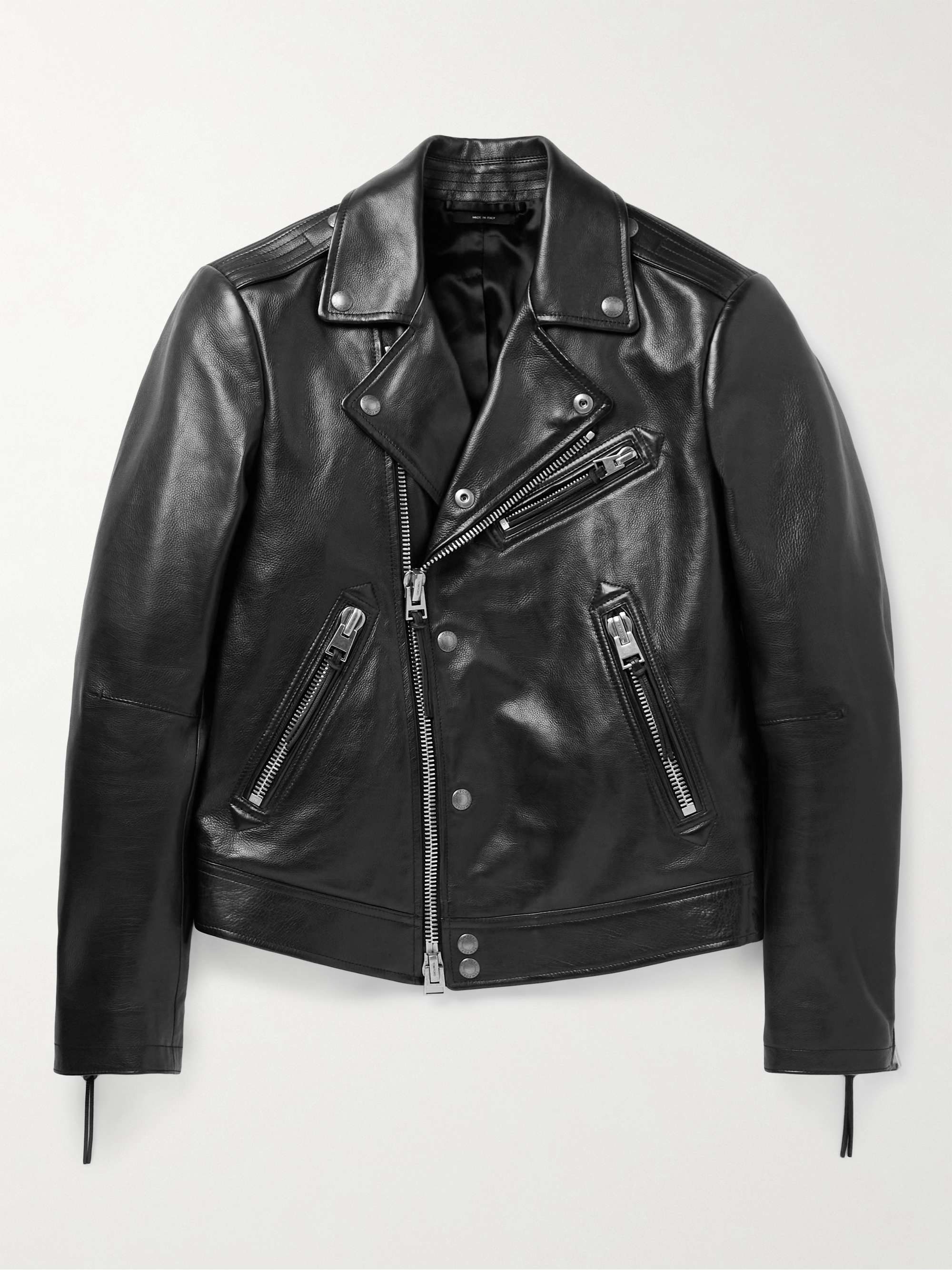 Leather Mix Biker - Men - Ready-to-Wear