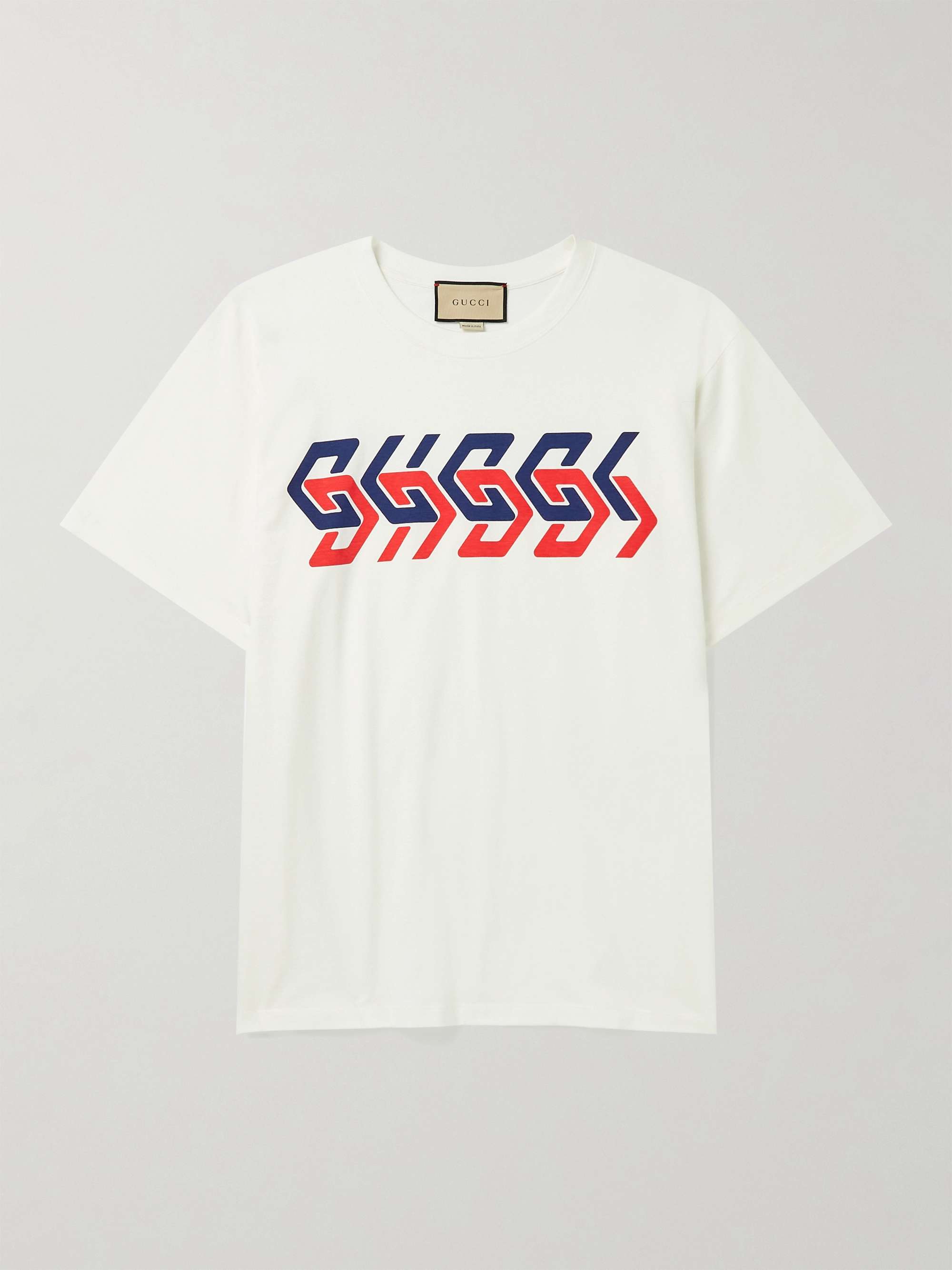 Gucci - Men - logo-print Cotton-jersey T-Shirt White - S