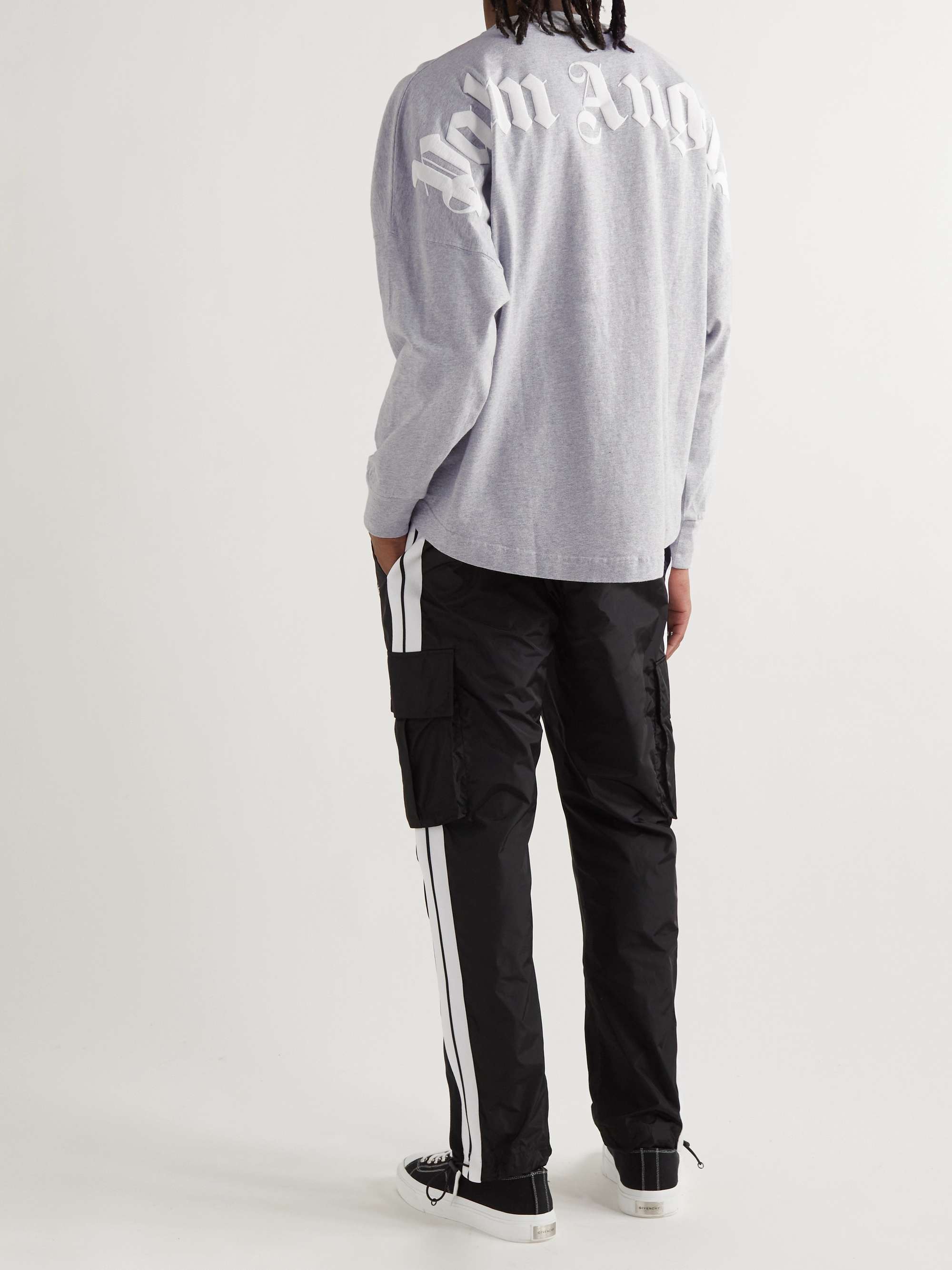 PALM ANGELS Logo-Print Cotton-Jersey T-Shirt