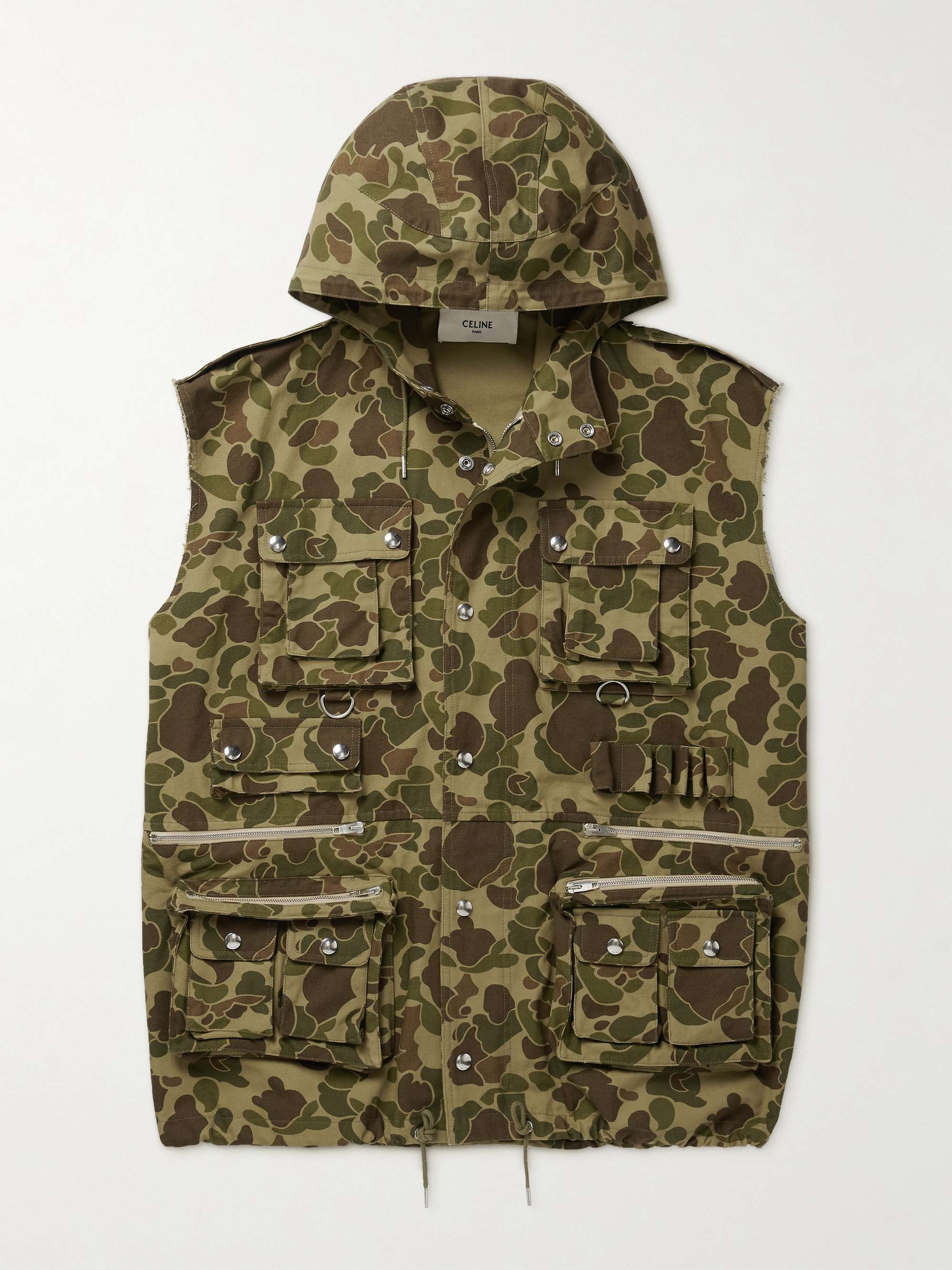 gilet homme camouflage