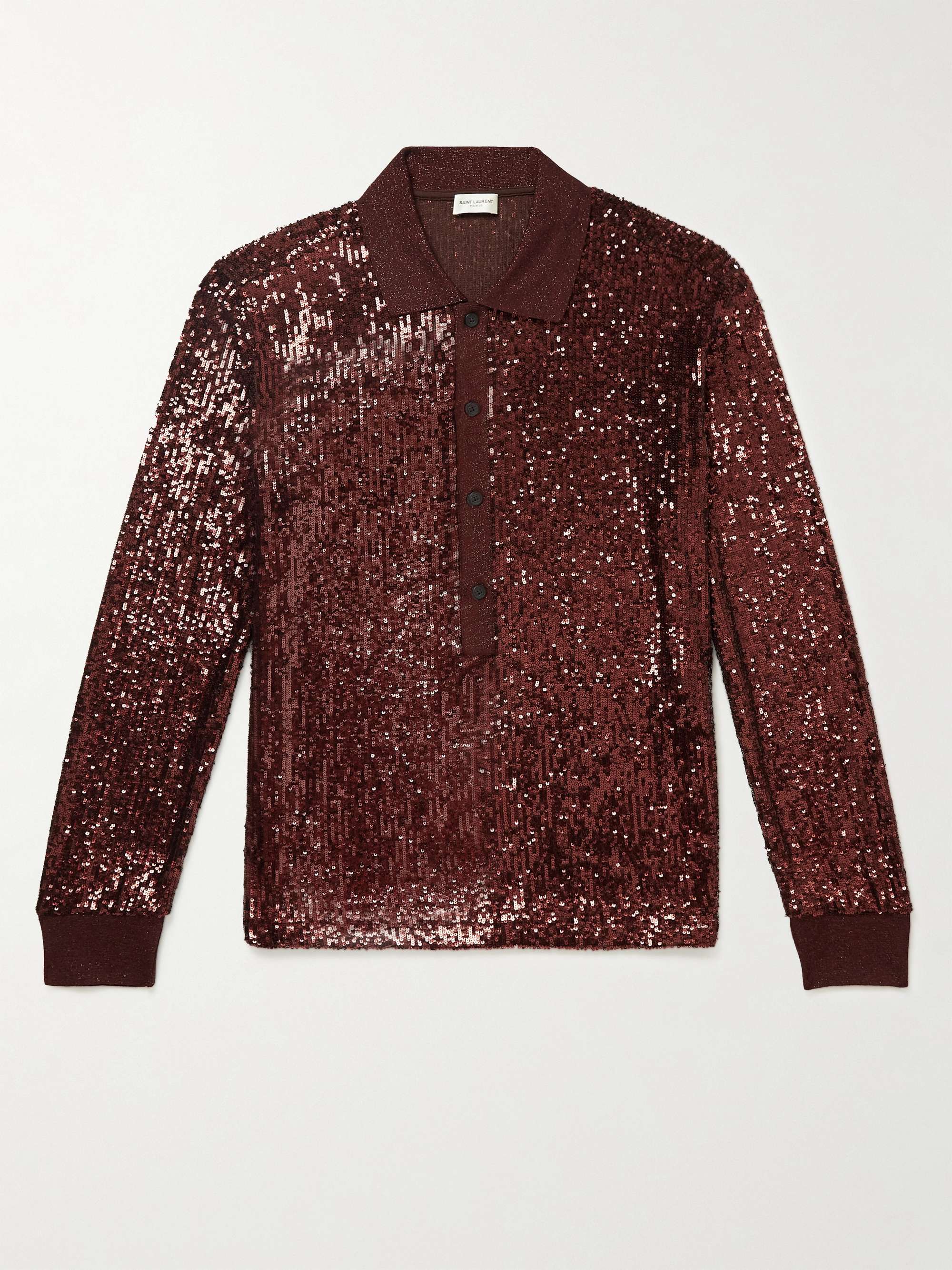 ysl long sleeve polo