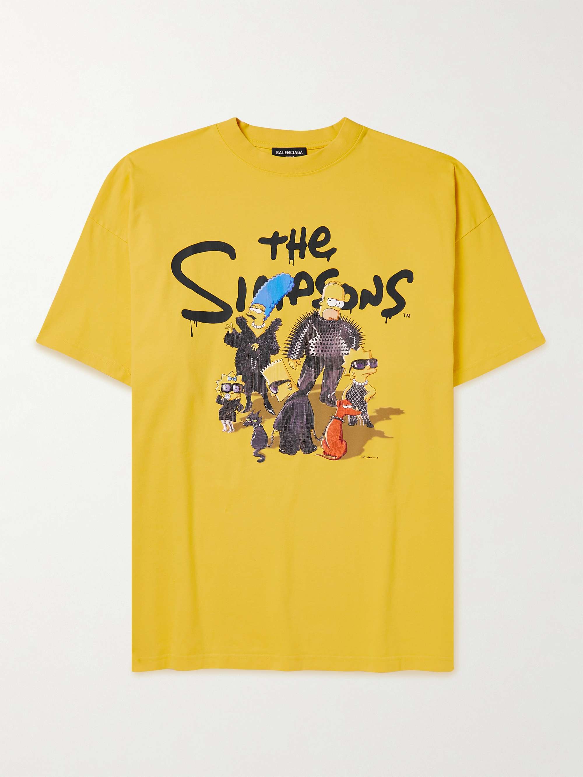 BALENCIAGA ×The Simpsons Oversized Tee 2