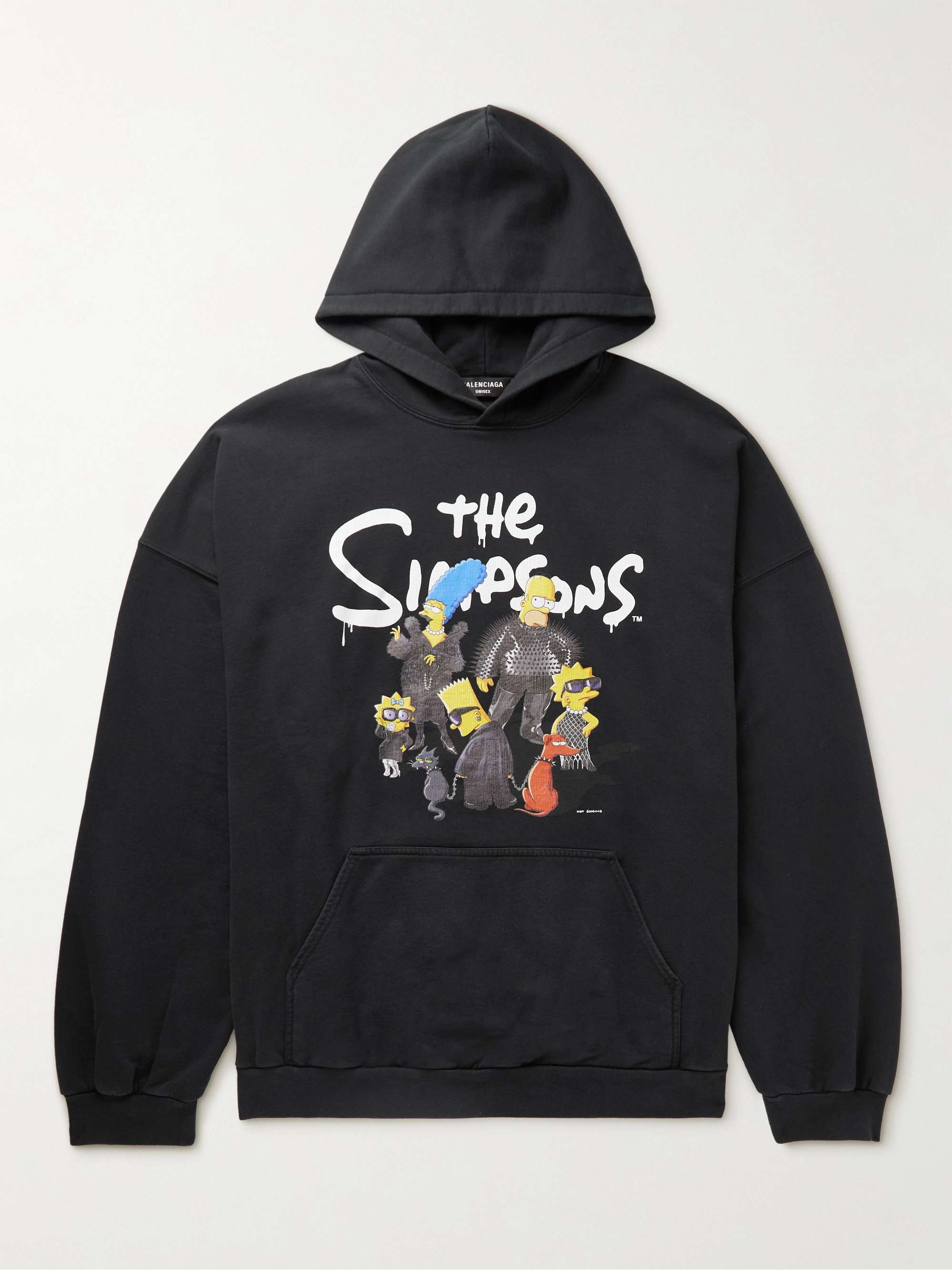 Balenciaga x The Simpsons hoodie