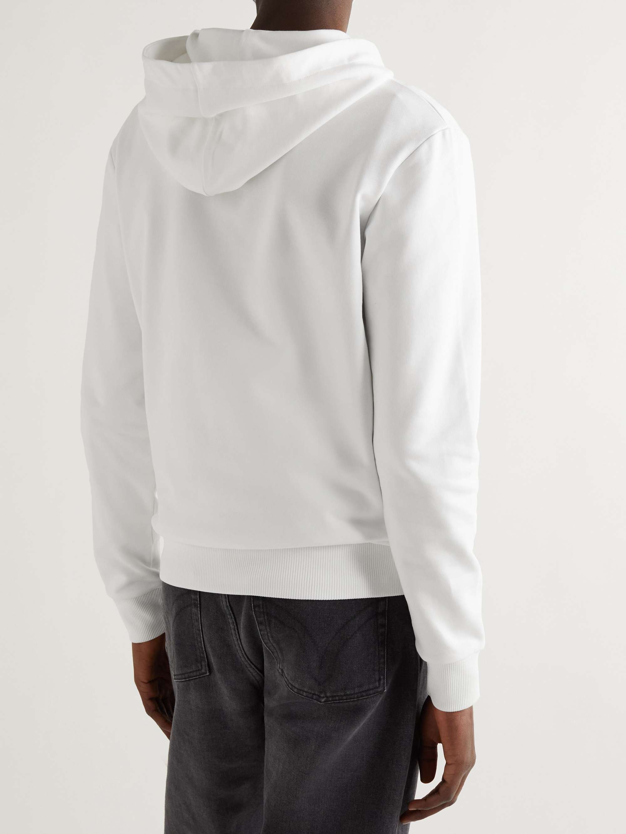 BALMAIN + Barbie Logo-Print Cotton-Jersey Hoodie