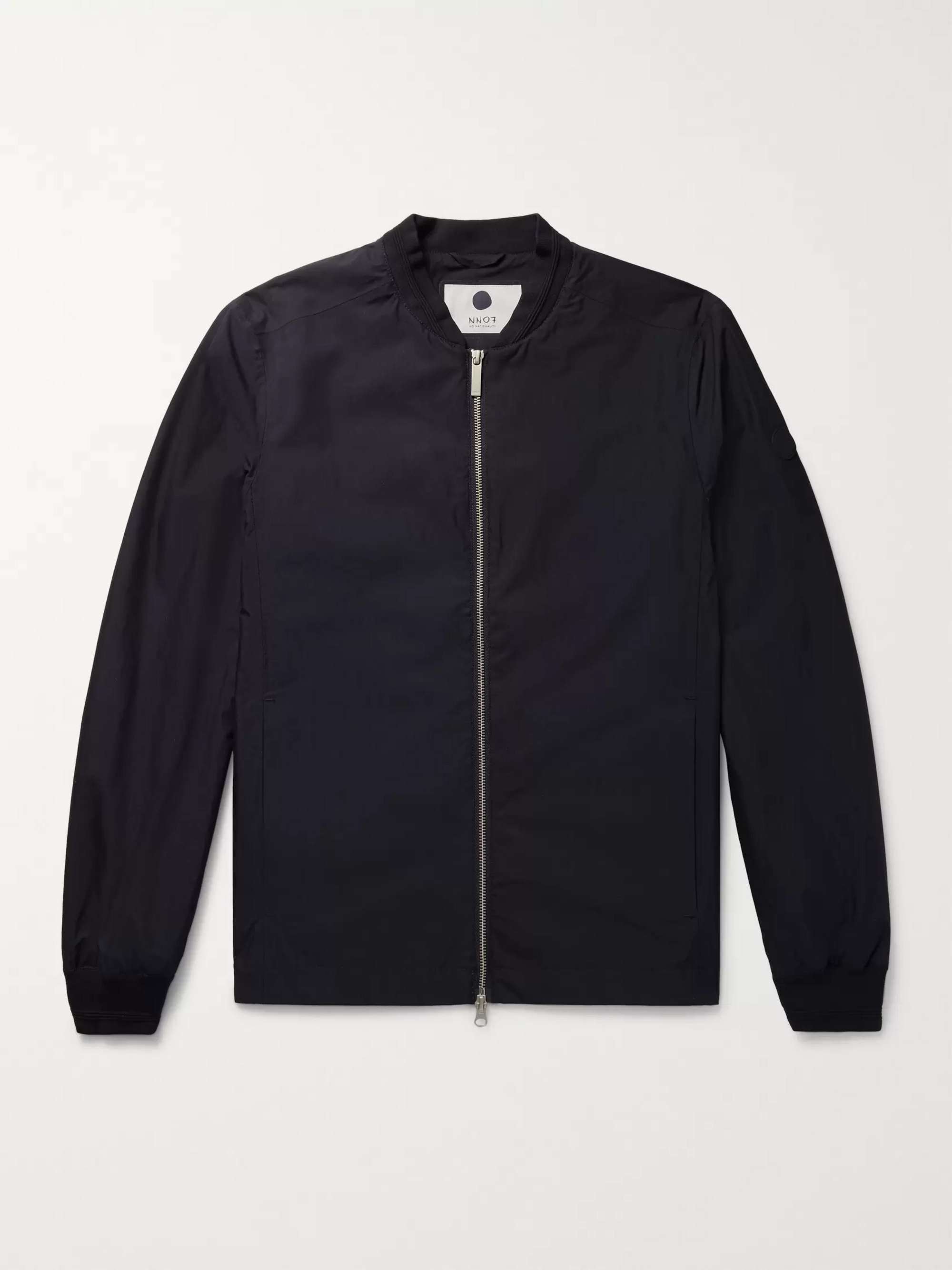 NN07 Cotton and Nylon-Blend Matte-Satin Bomber Jacket