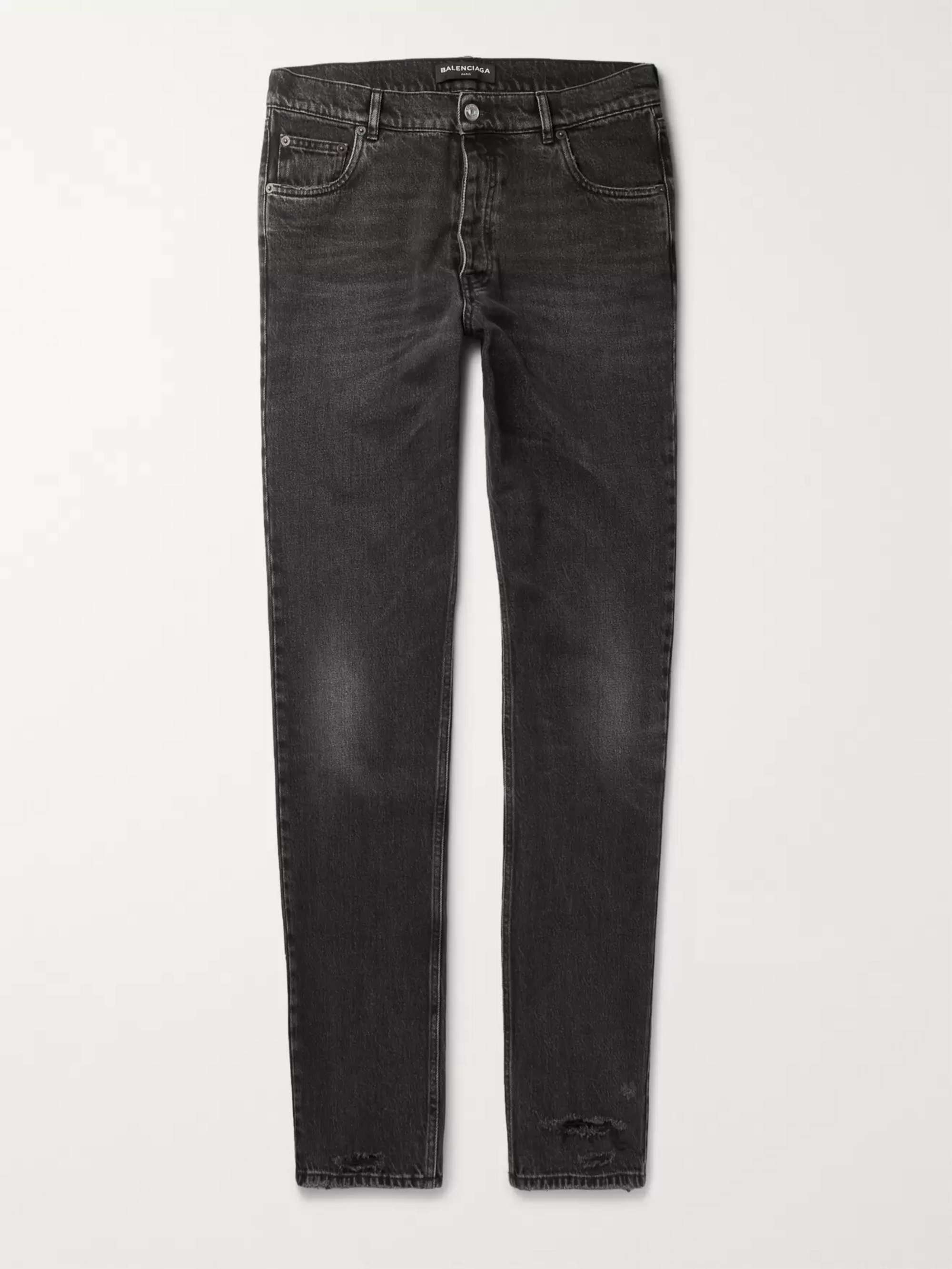 BALENCIAGA Distressed Denim Jeans