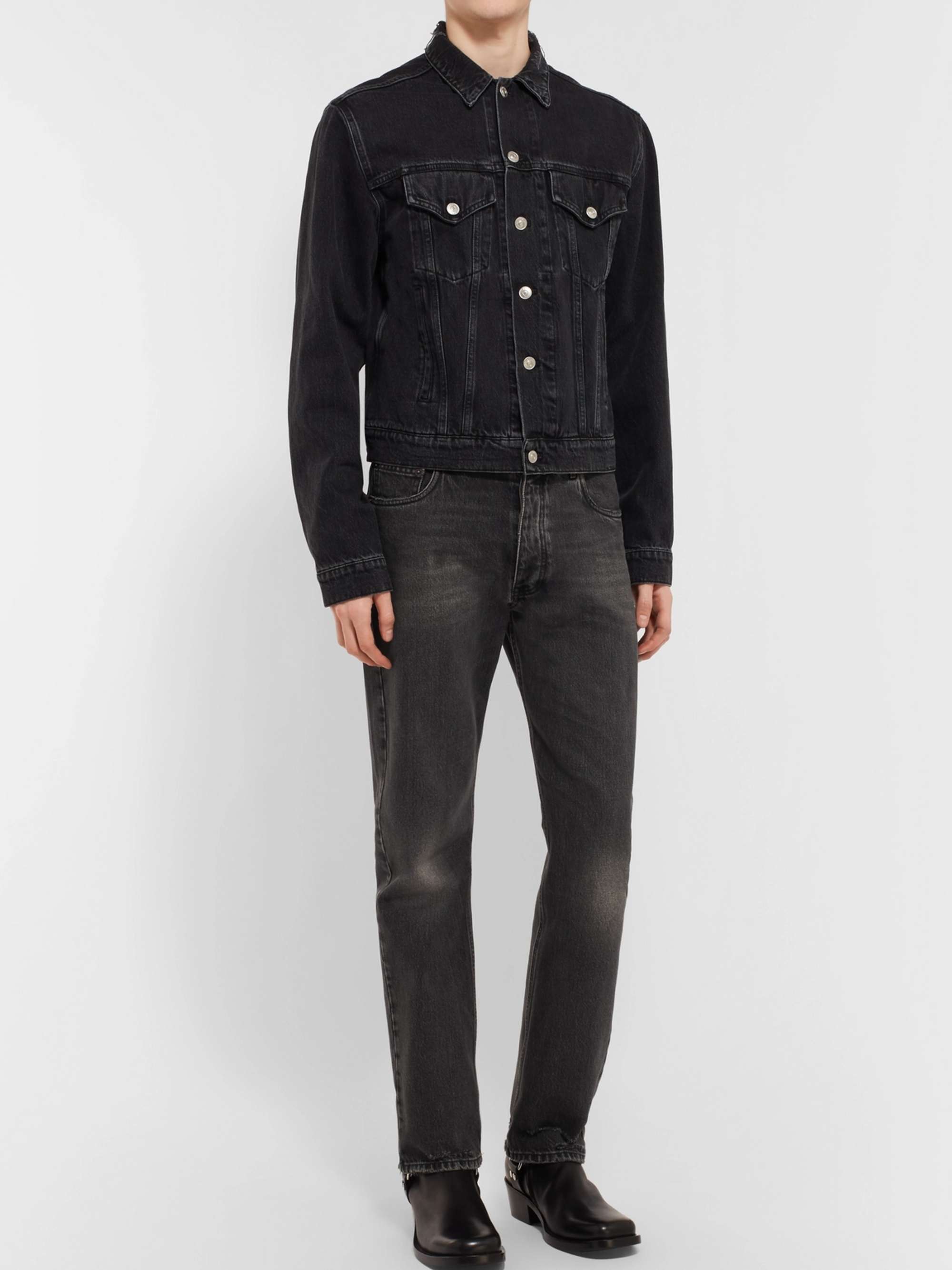 BALENCIAGA Distressed Denim Jeans