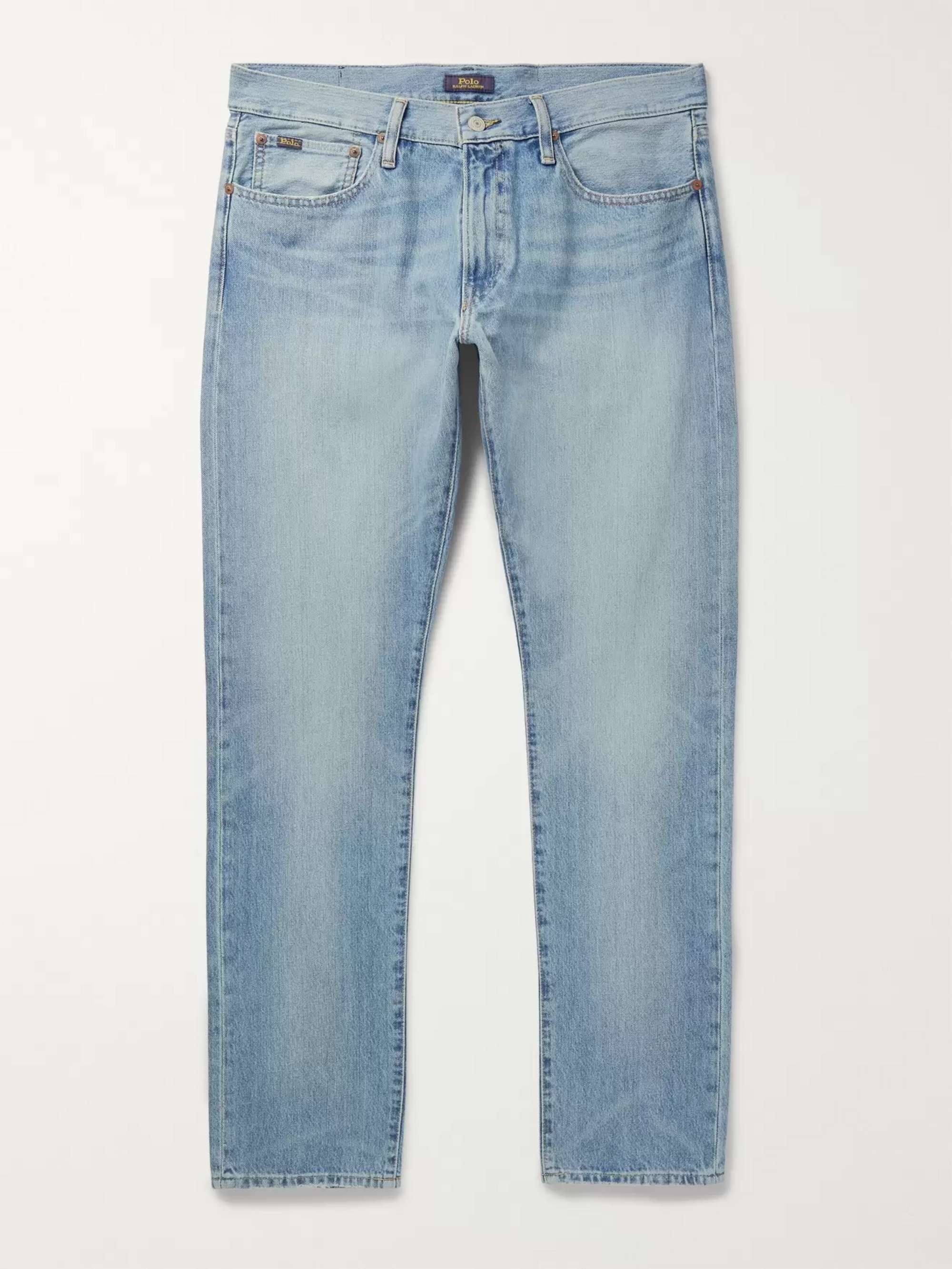 POLO LAUREN Stretch-Denim Jeans Men | PORTER