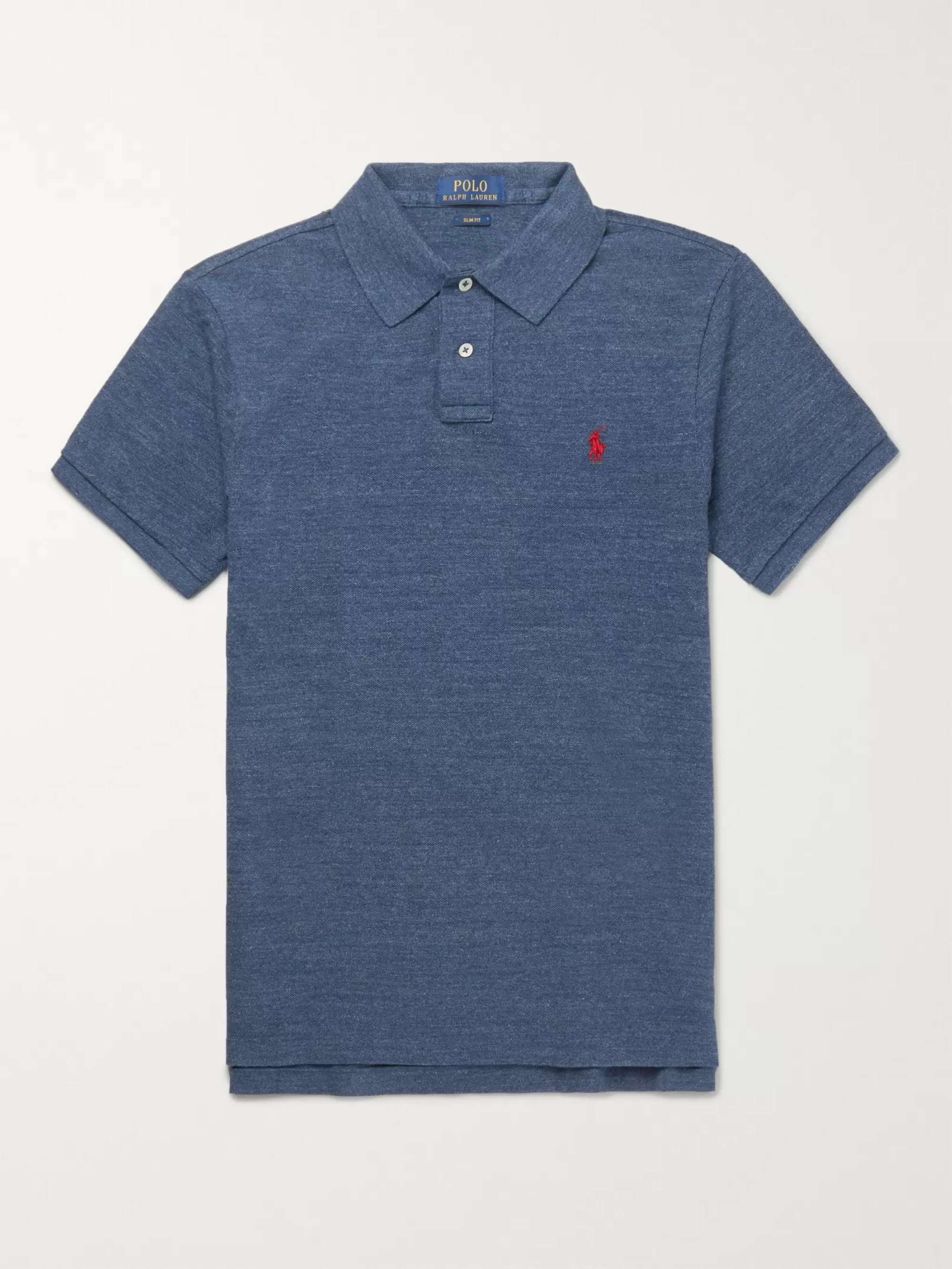 POLO RALPH LAUREN Slim-Fit Cotton-Piqué Polo Shirt for Men