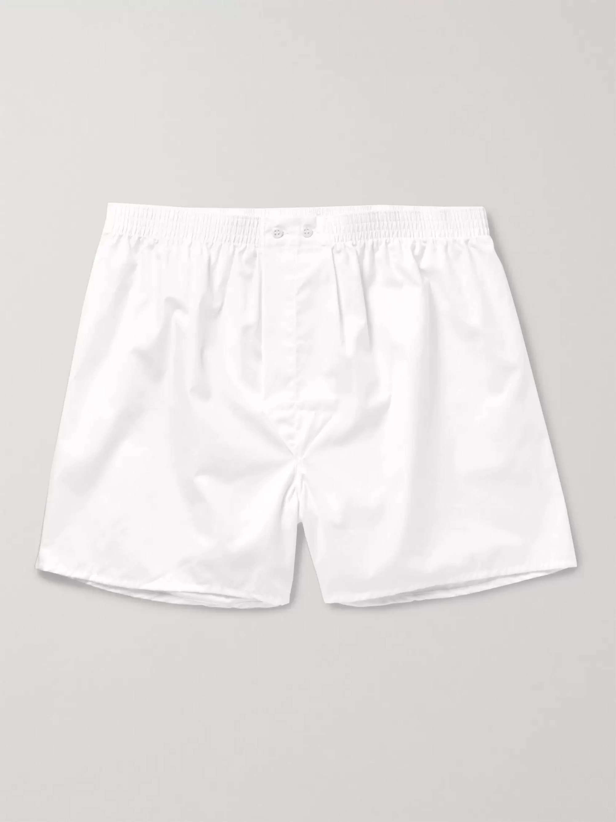 DEREK ROSE Cotton Boxer Shorts