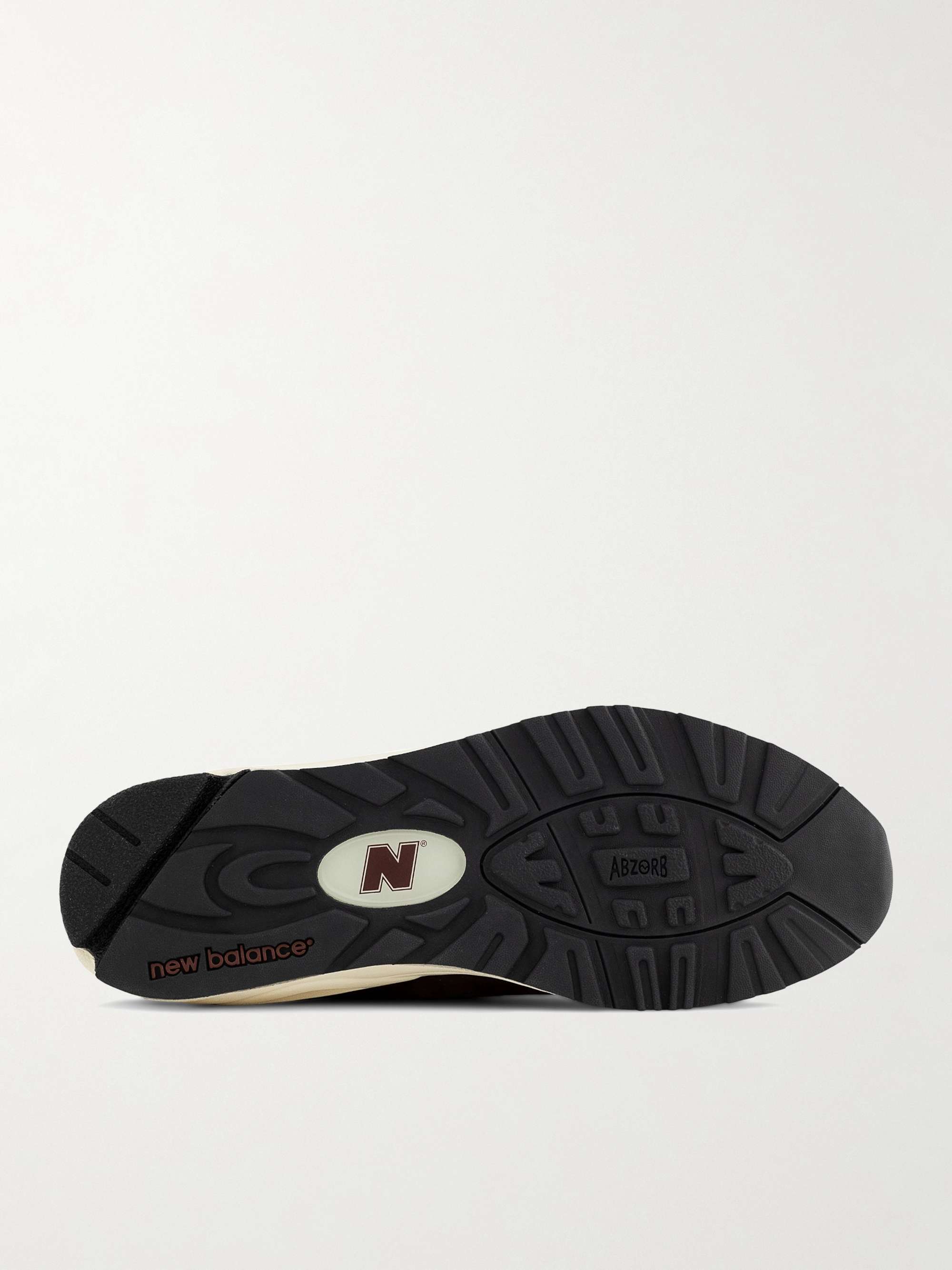 NEW BALANCE Sneakers in mesh e camoscio con finiture in pelle MADE in USA 990