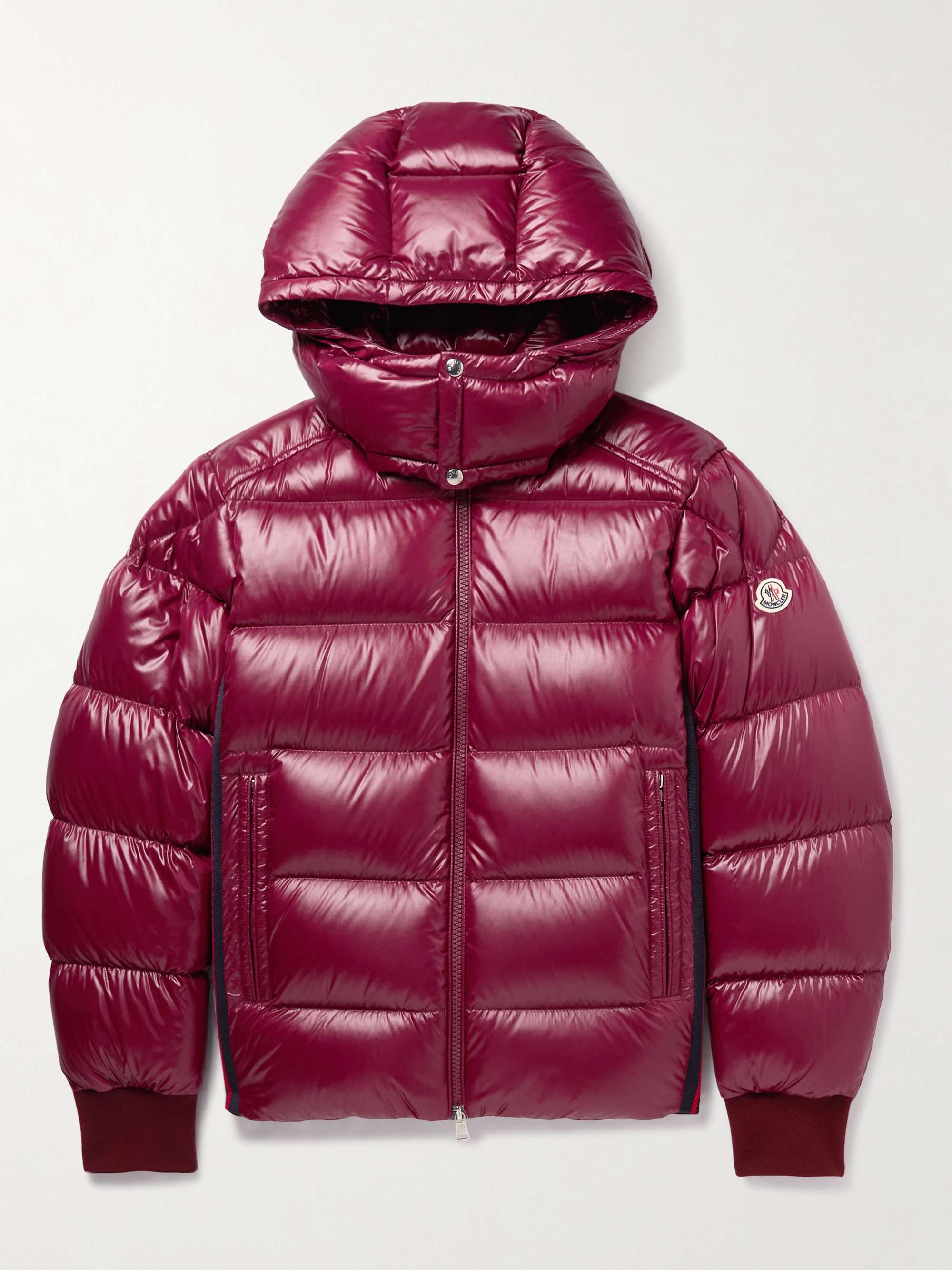 moncler coat mens red