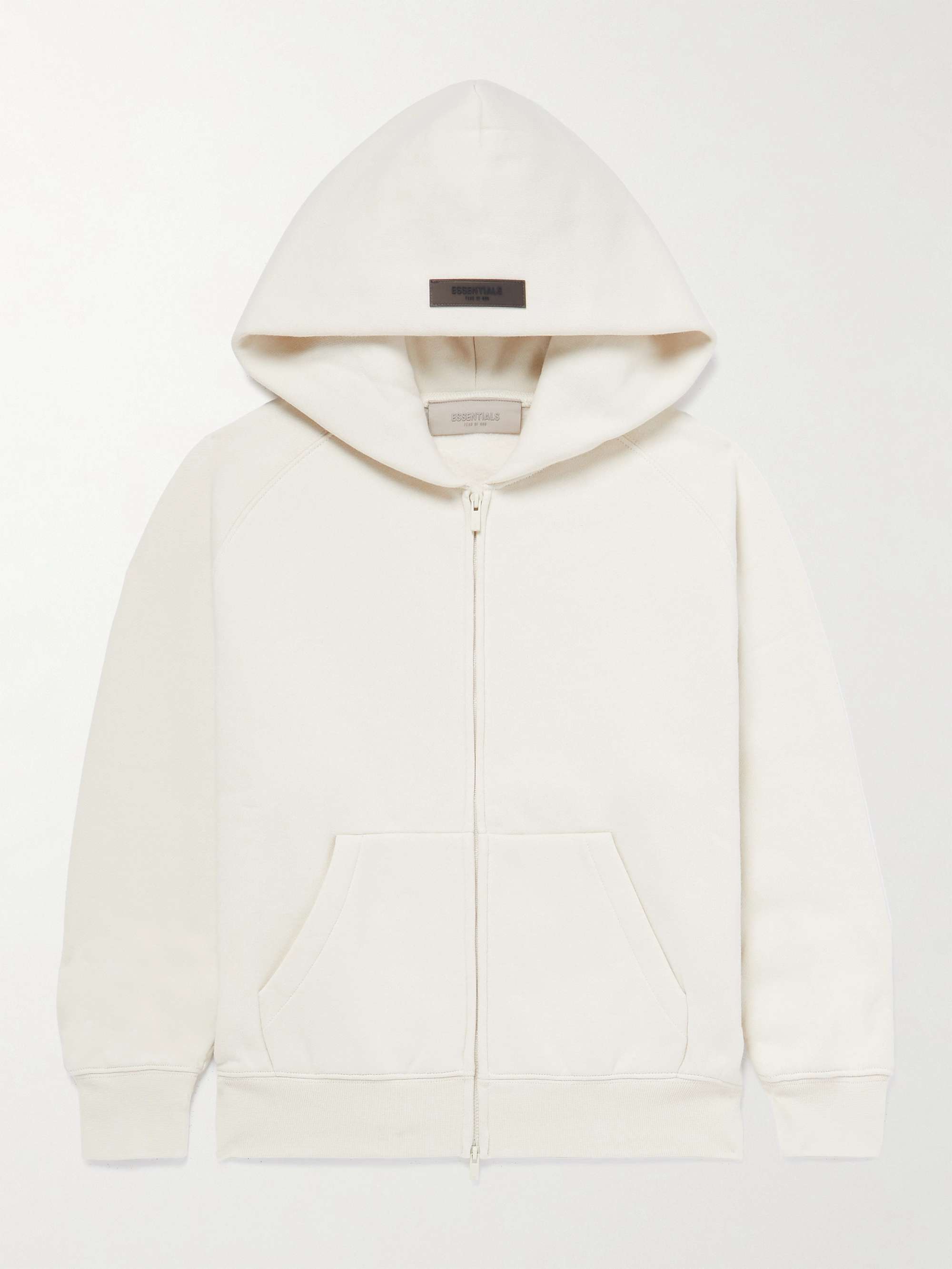essentials zip up fleece