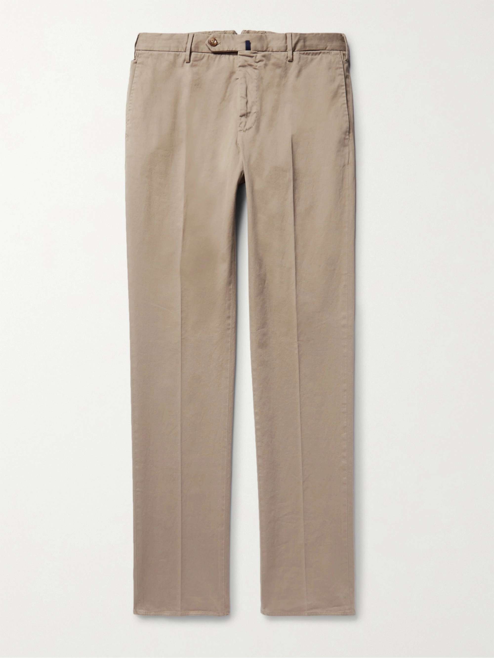 INCOTEX Four Season Relaxed-Fit Cotton-Blend Chinos for Men | MR