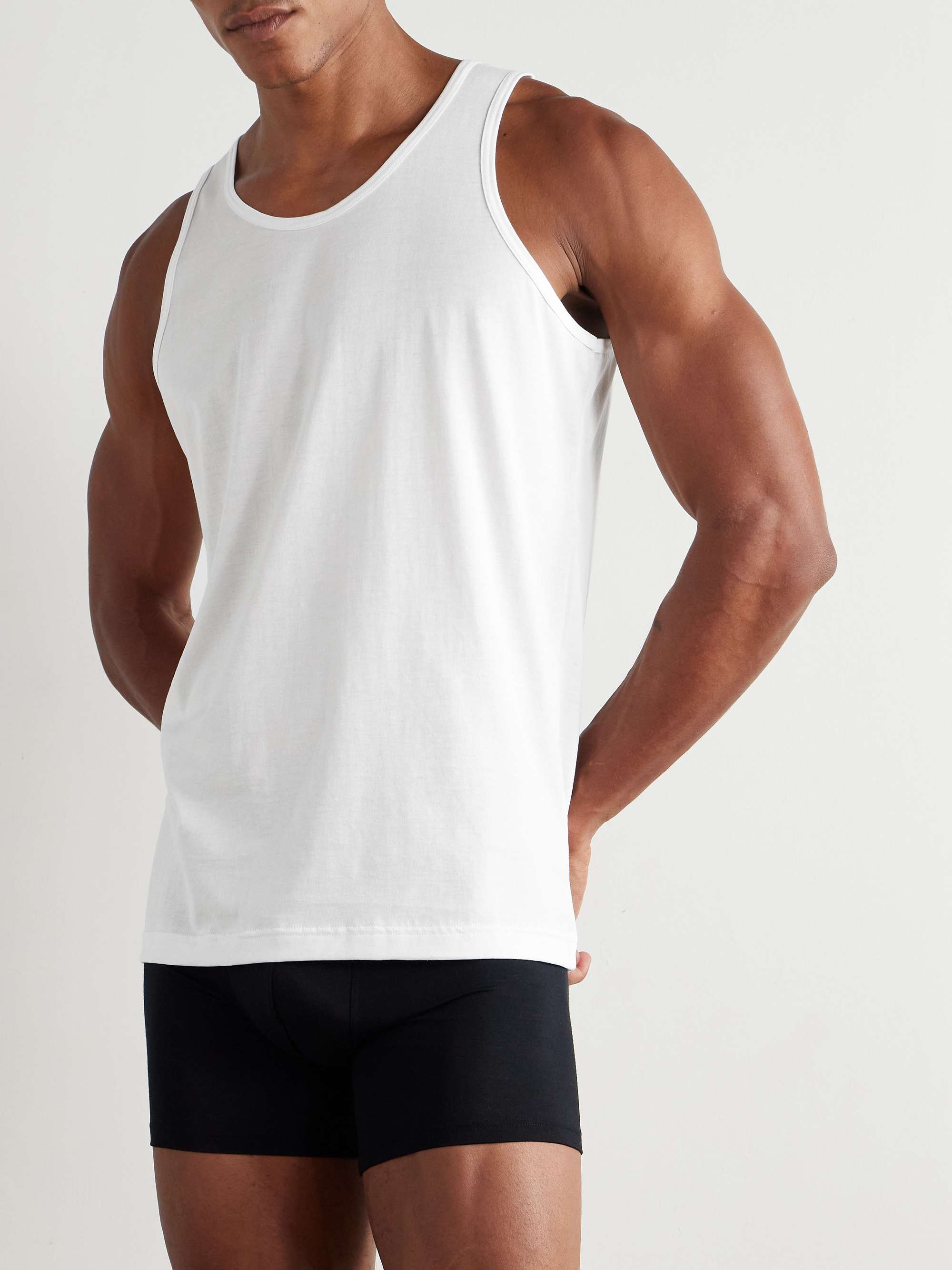 SUNSPEL Cotton-Jersey Tank Top