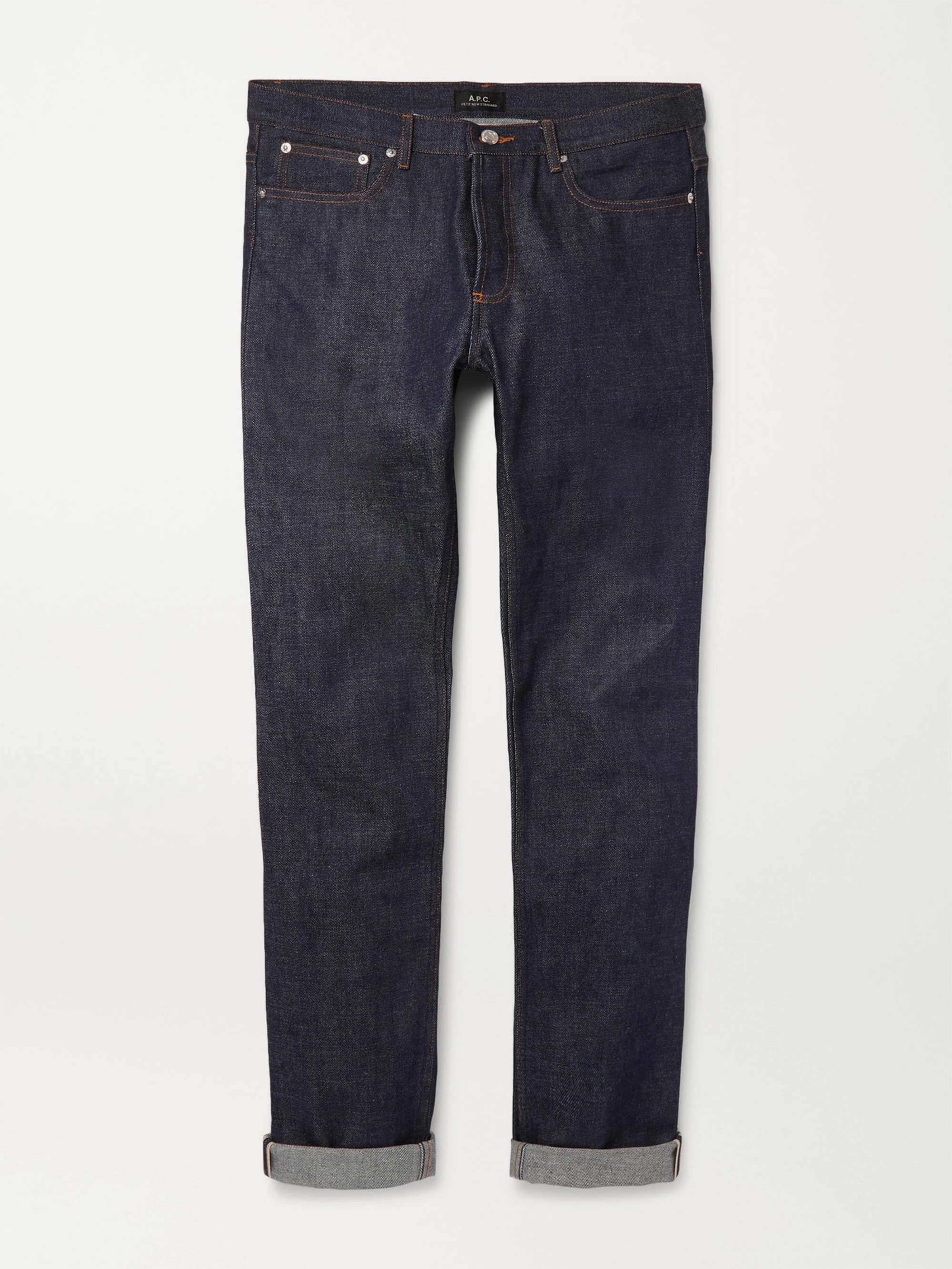 A.P.C. New Standard Skinny-Fit Selvedge Denim Jeans for | MR PORTER