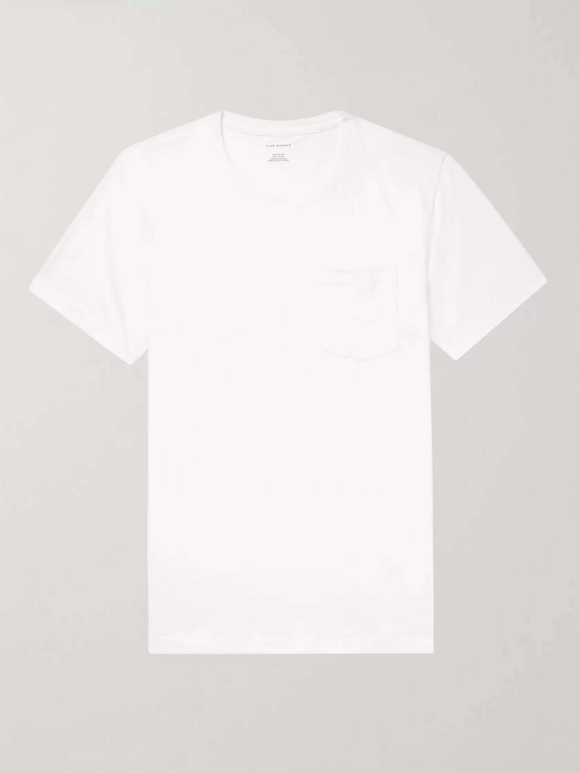 White Cotton T-shirt