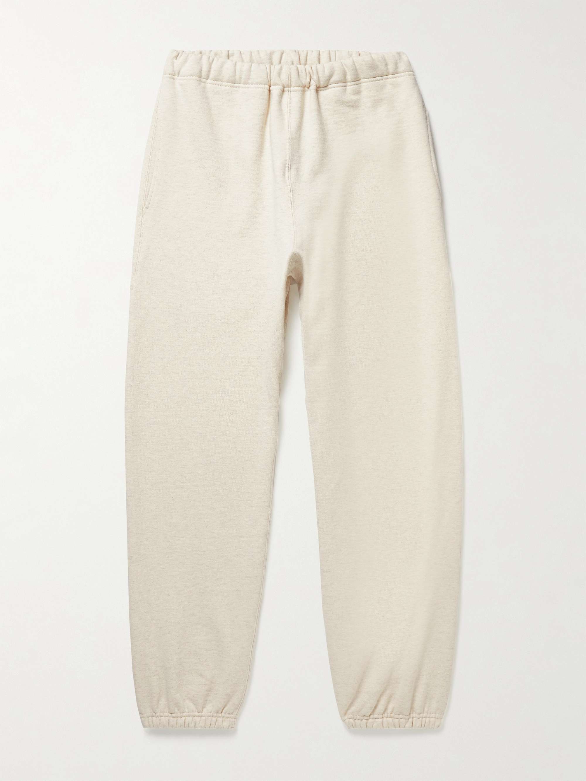 Tapered Recycled Cotton-Jersey Sweatpants