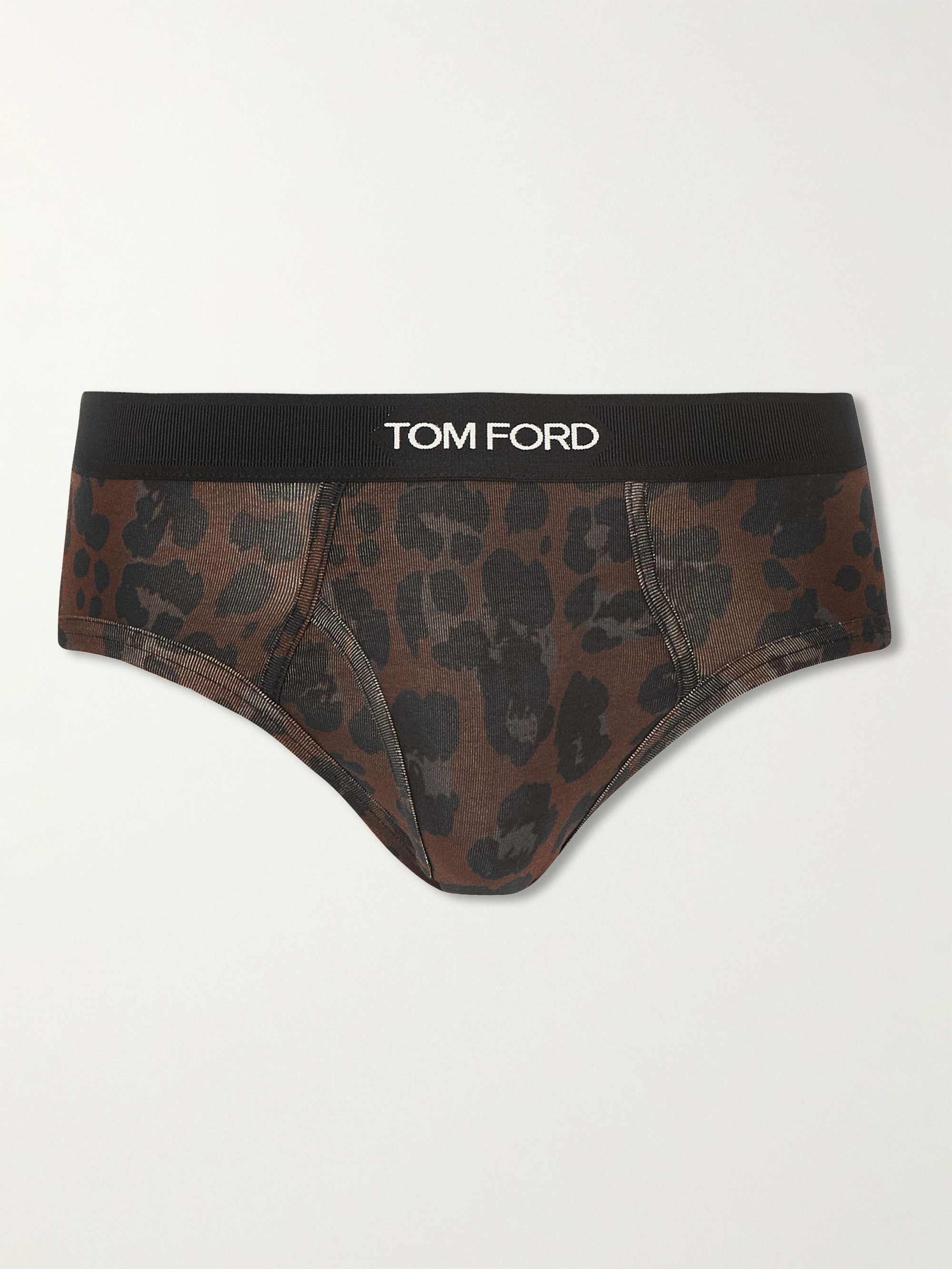 TOM FORD Stretch-Cotton Briefs