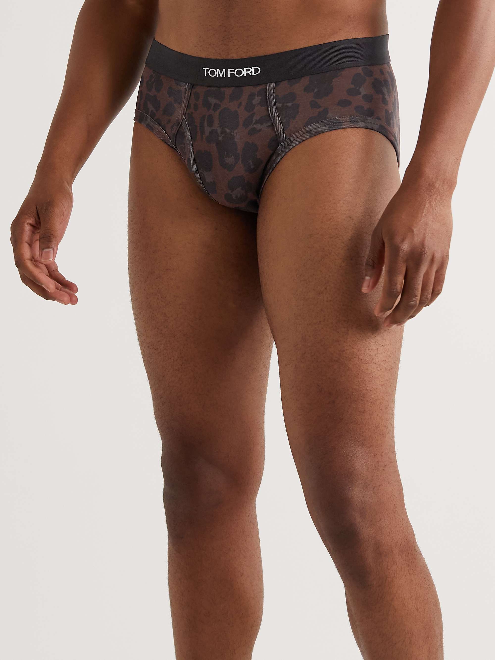TOM FORD Stretch-Cotton Briefs