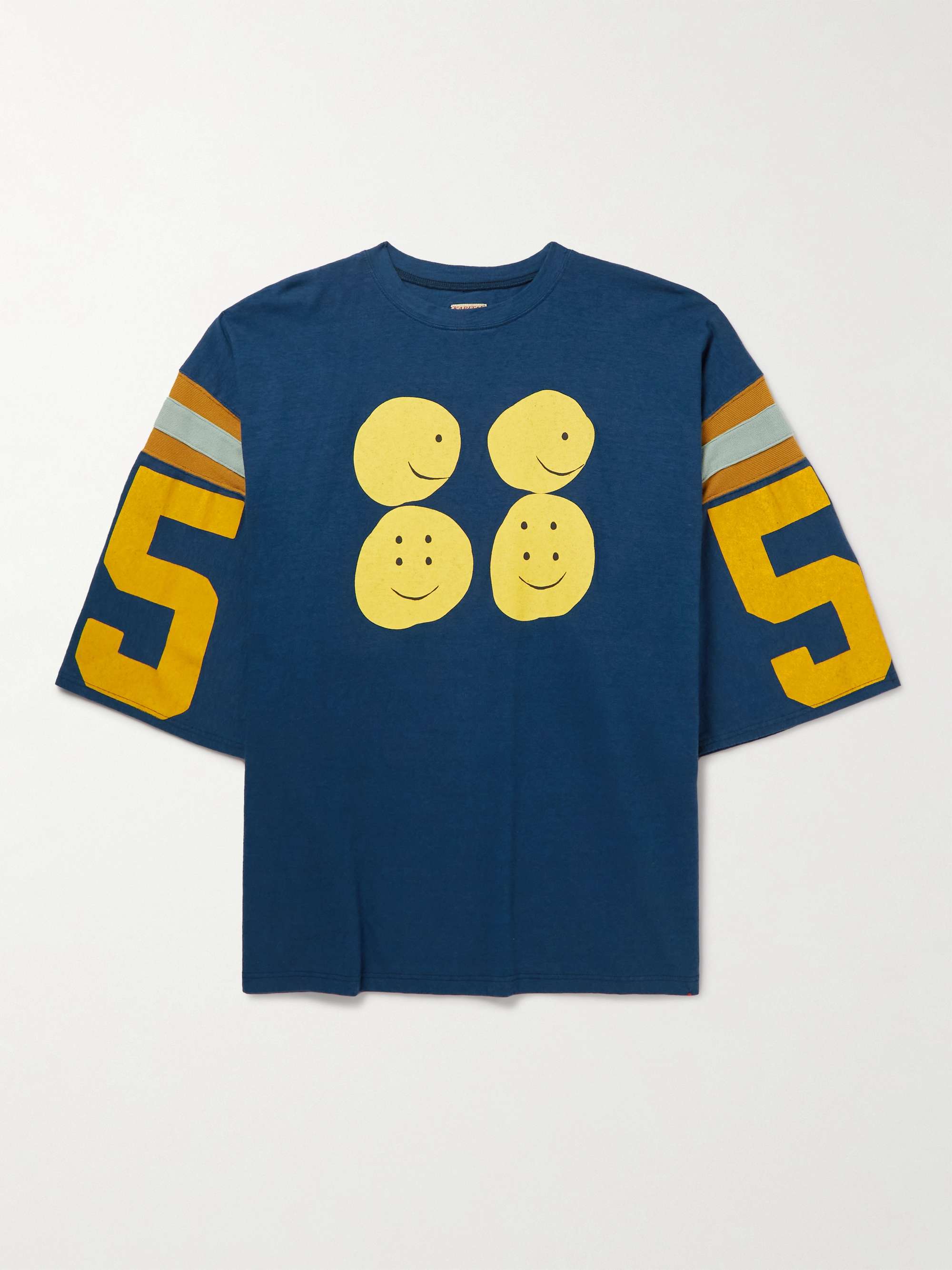 Oversized Printed Cotton-Jersey T-Shirt