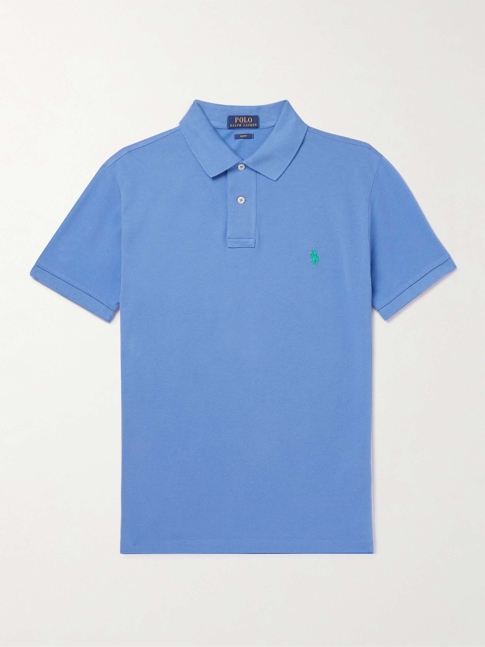 POLO RALPH LAUREN Slim-Fit Cotton-Piqué Polo Shirt for Men