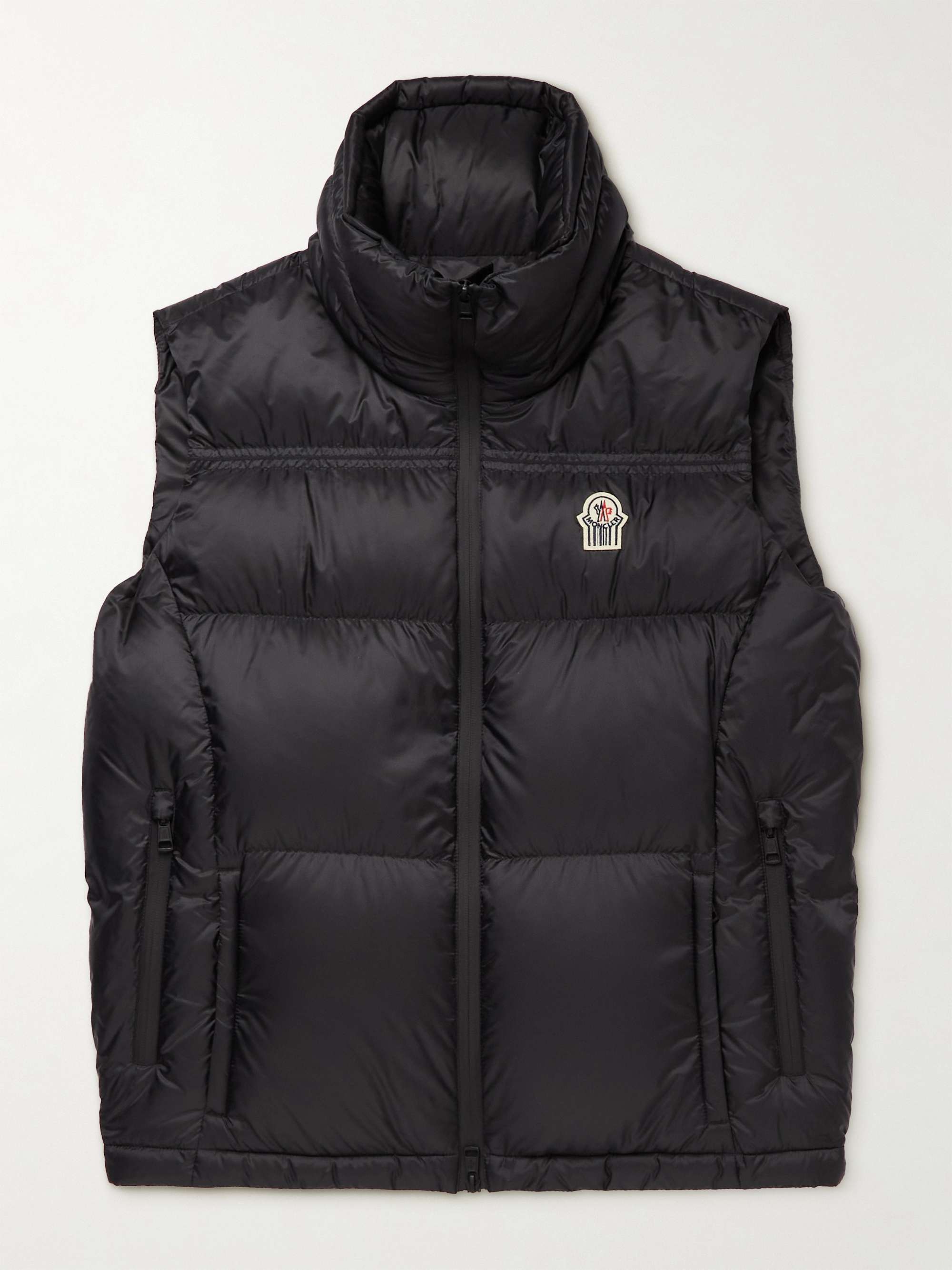 MONCLER GENIUS + Gentle Monster Logo-Appliquéd Quilted Shell Down Gilet for  Men