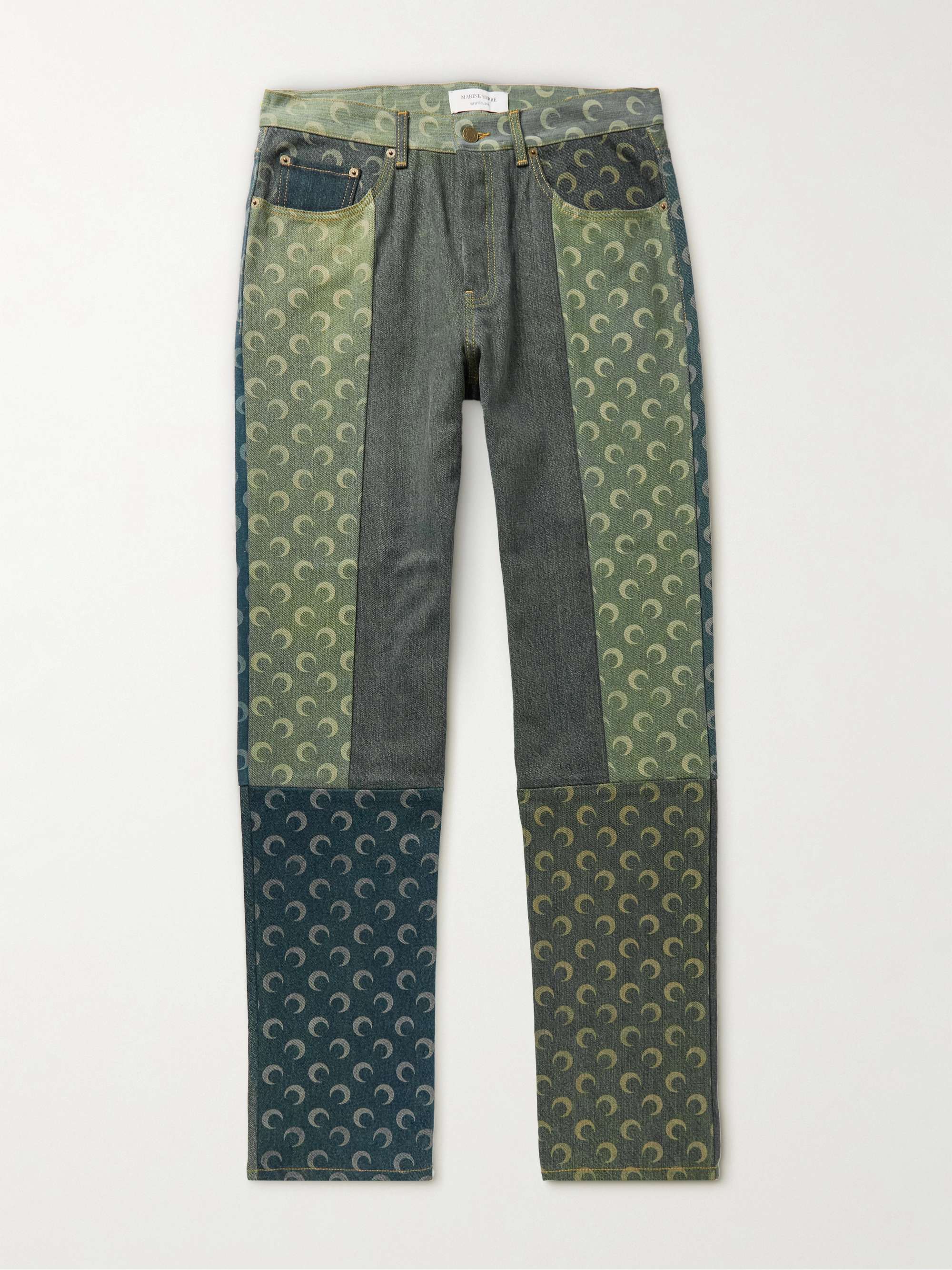 Louis Vuitton Patchwork Monogram Jeans