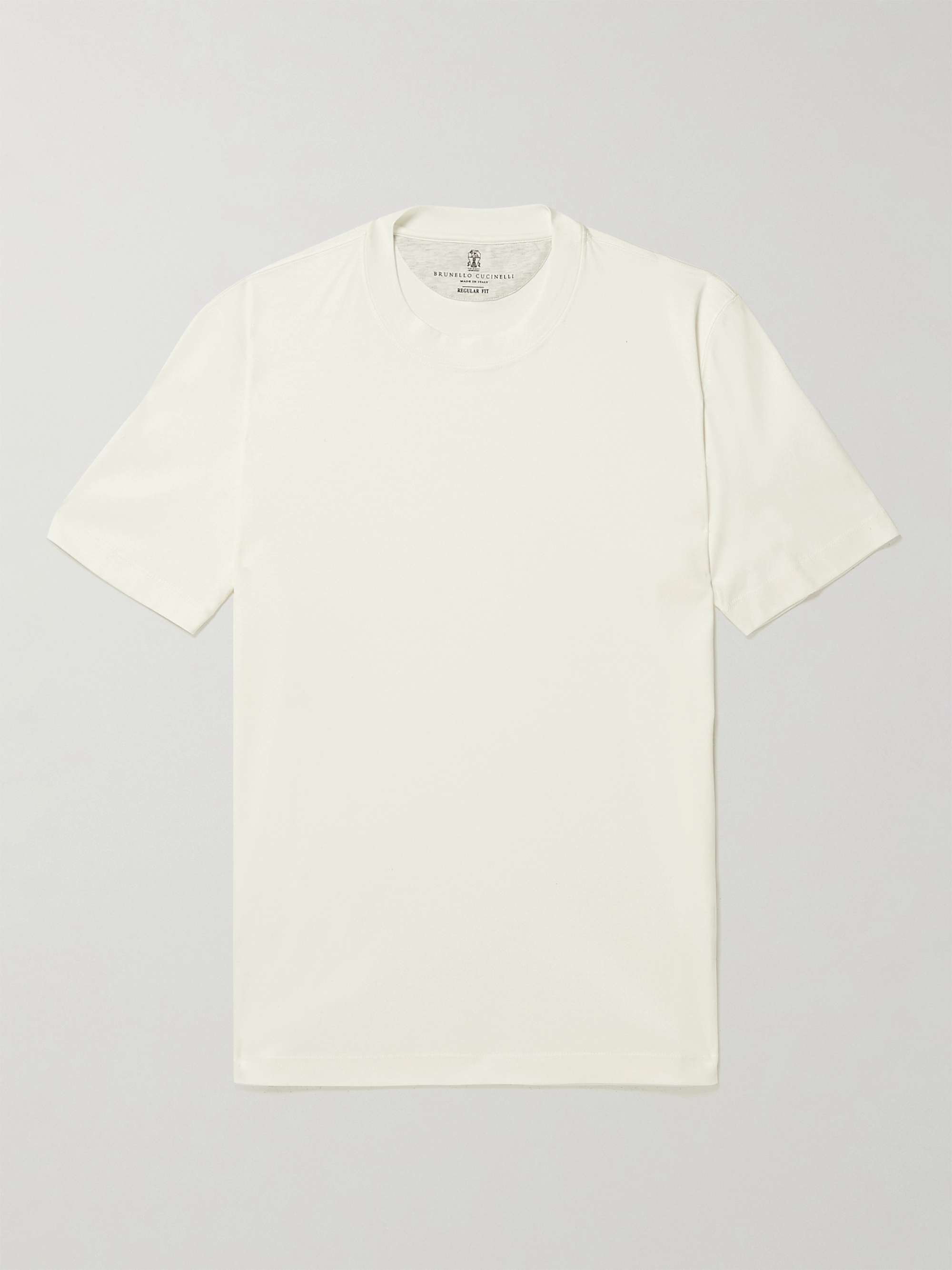 Almindelig strøm ubehag BRUNELLO CUCINELLI Cotton-Jersey T-Shirt | MR PORTER