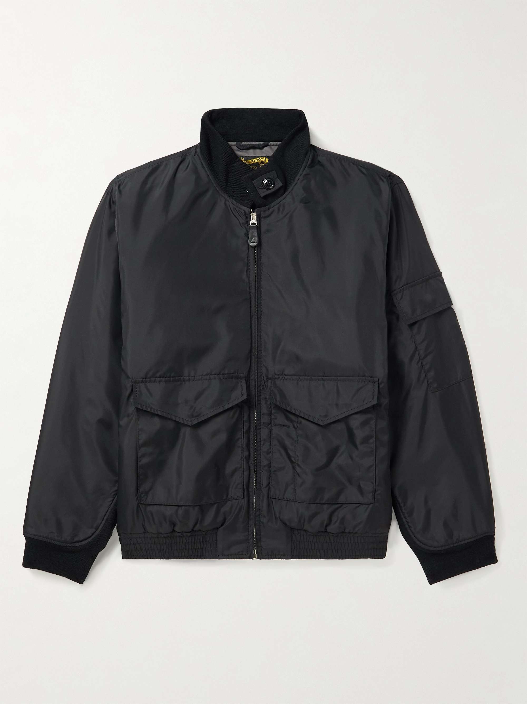 Padded Shell Bomber Jacket