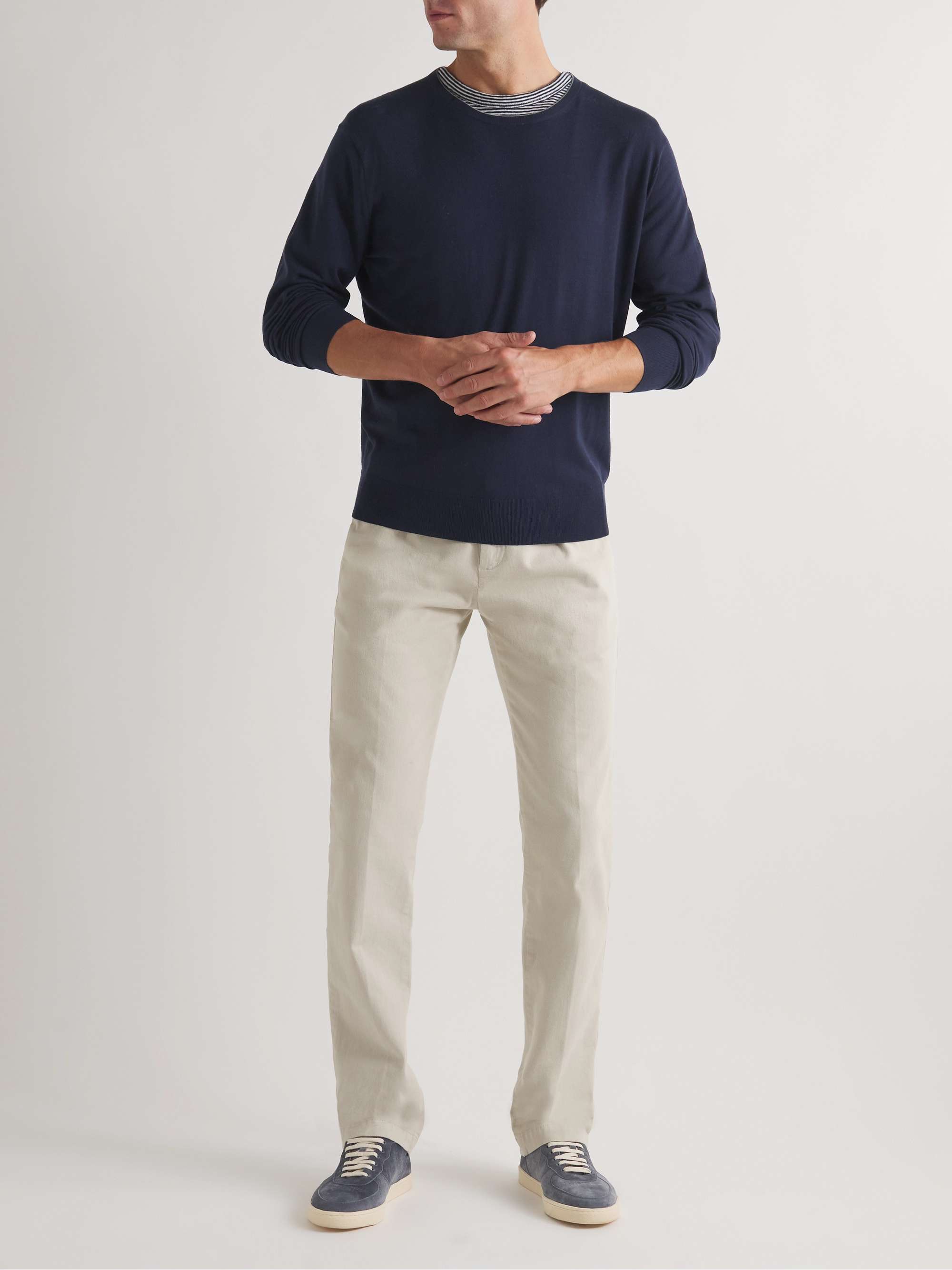 PETER MILLAR Excursionist Merino Wool-Blend Sweater