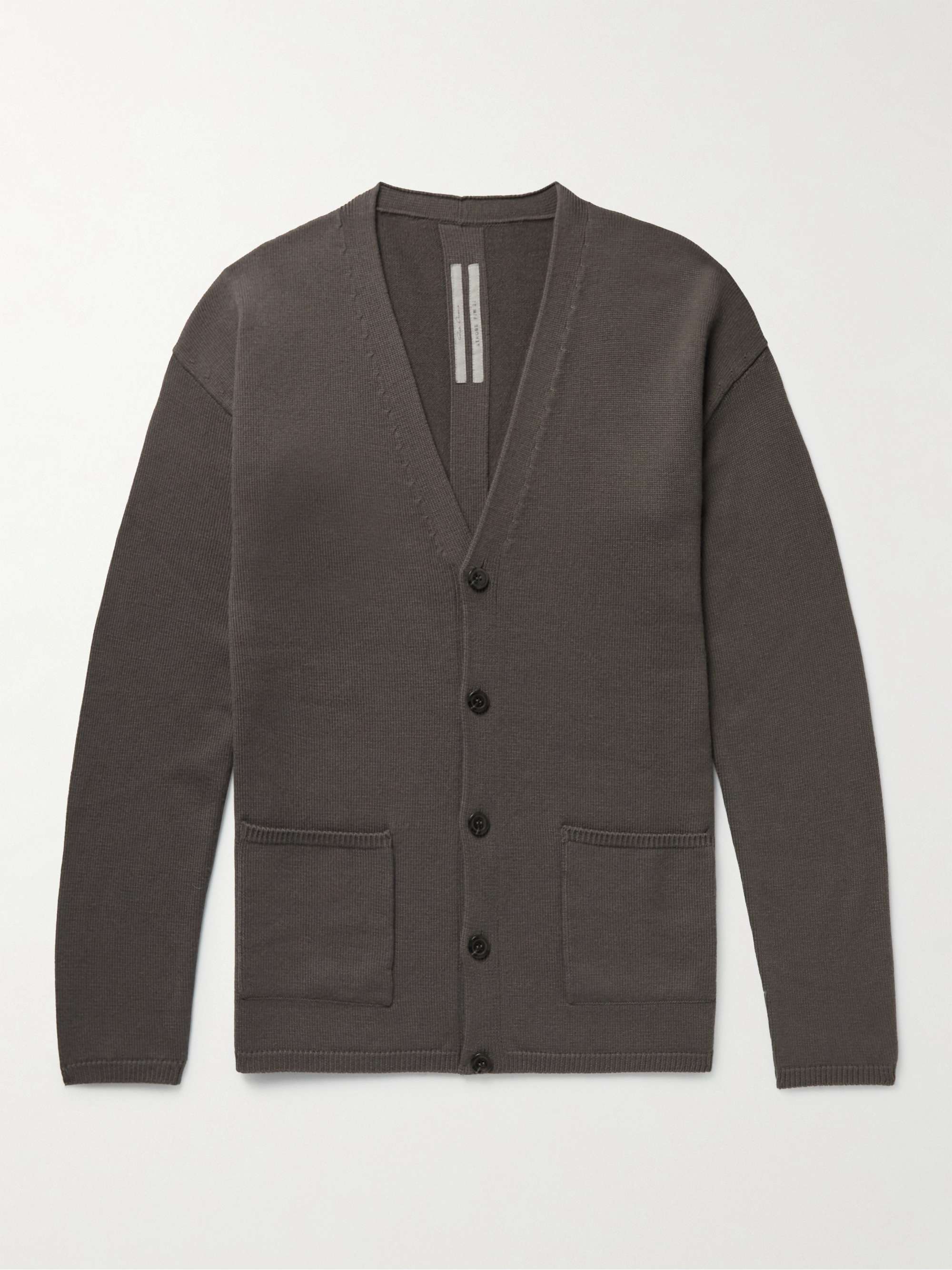 RICK OWENS Peter Wool Cardigan for Men | MR PORTER