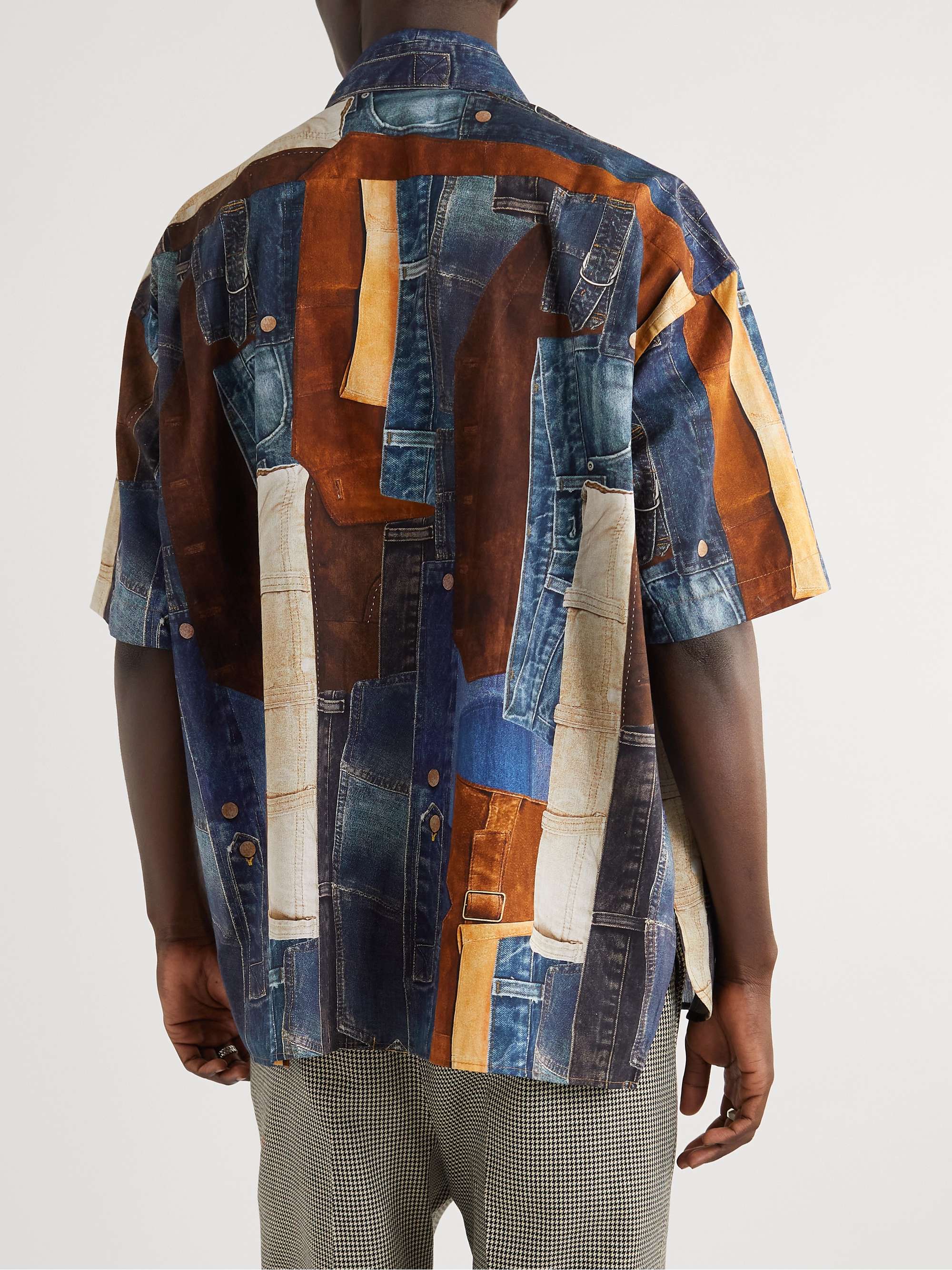 ACNE STUDIOS Printed Cotton Shirt