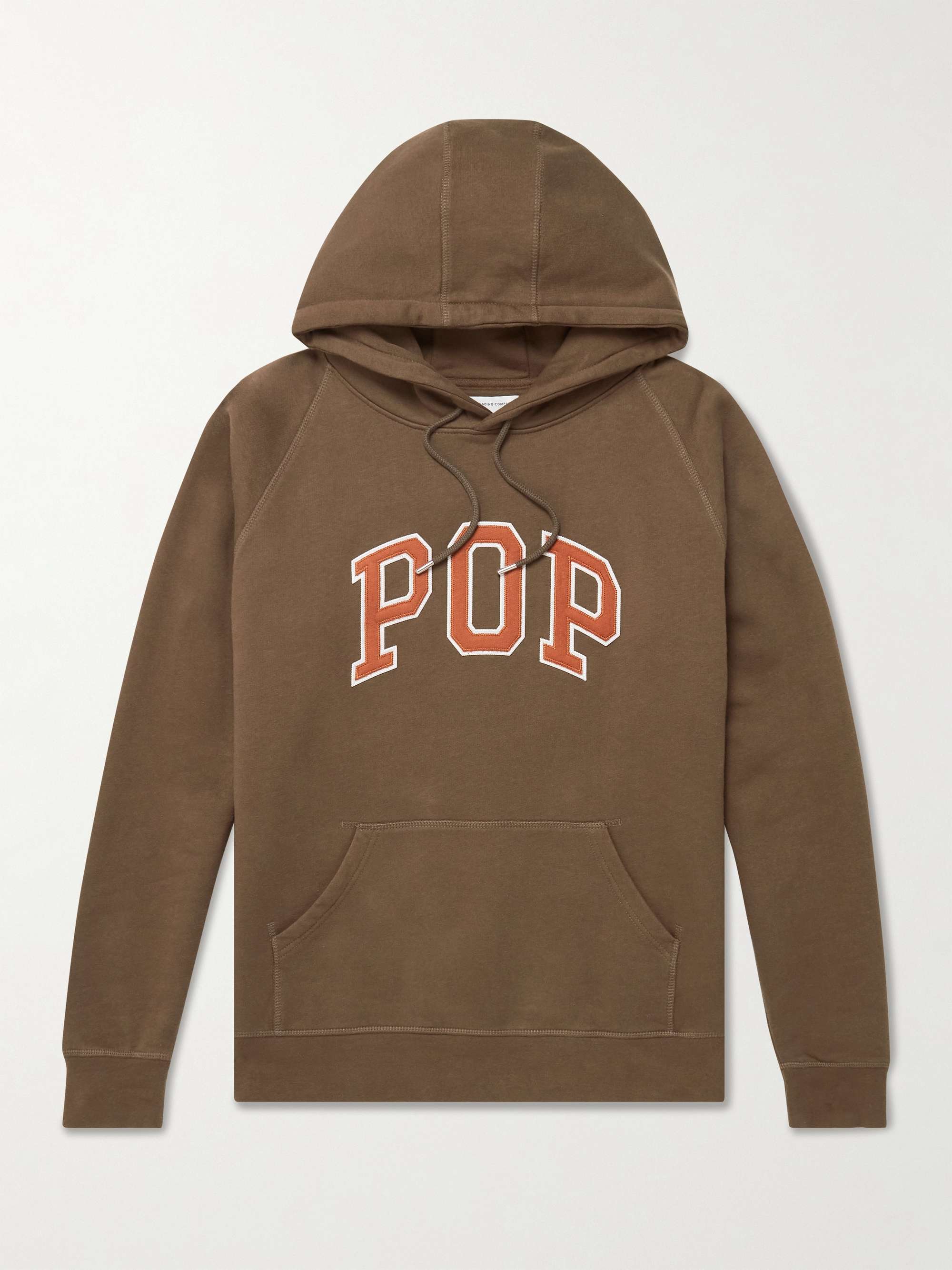 Nu Pålidelig Flere POP TRADING COMPANY Arch Logo-Appliquéd Cotton-Jersey Hoodie for Men | MR  PORTER