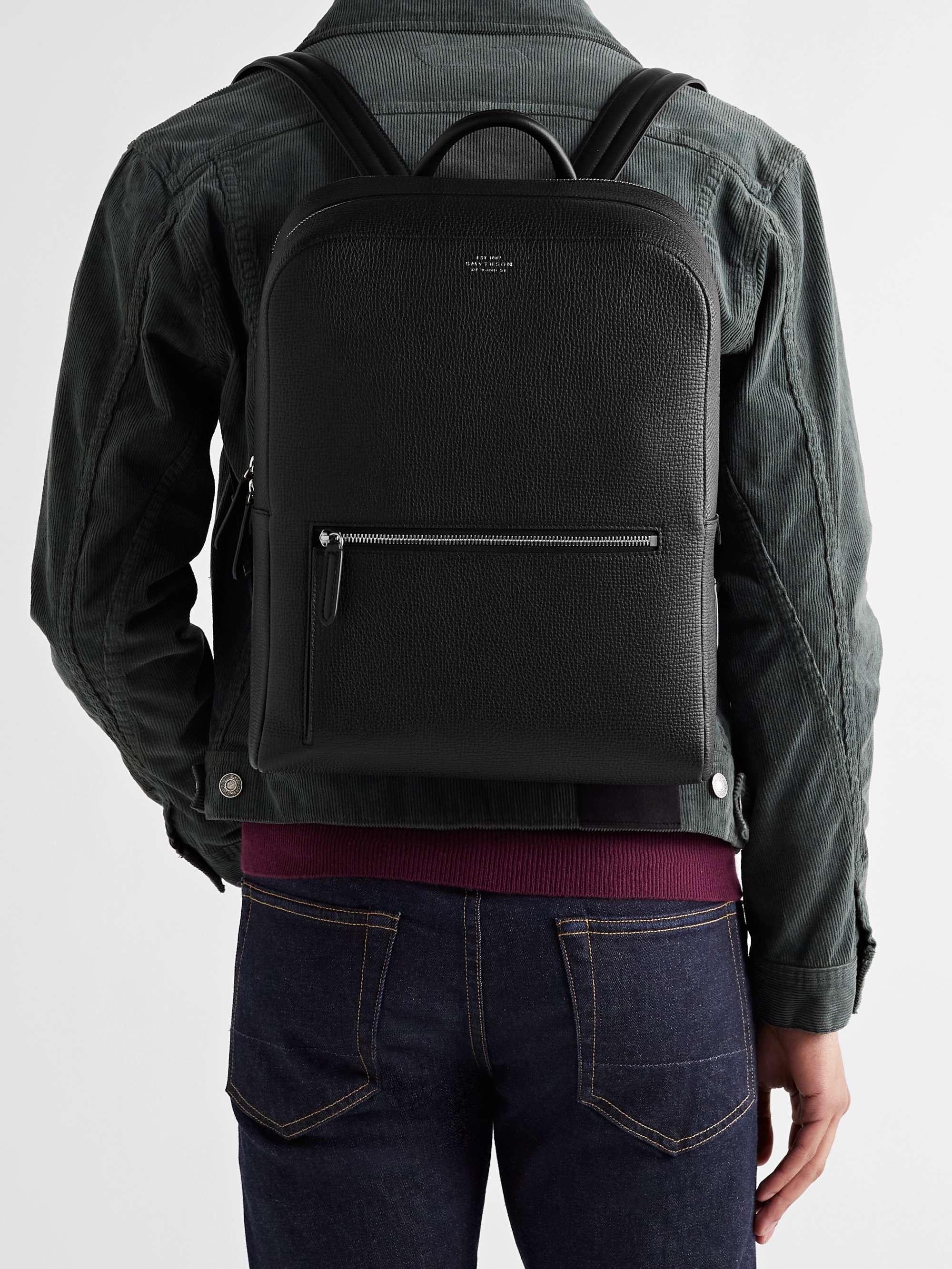 SMYTHSON Ludlow Full-Grain Leather Backpack