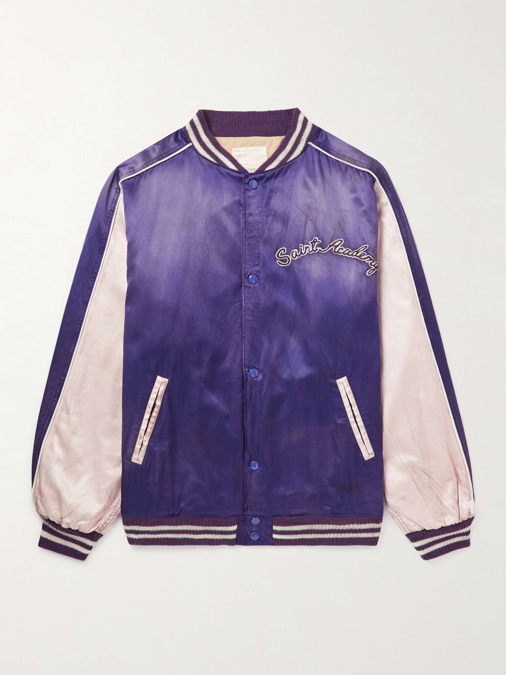 Satin Bomber Jacket