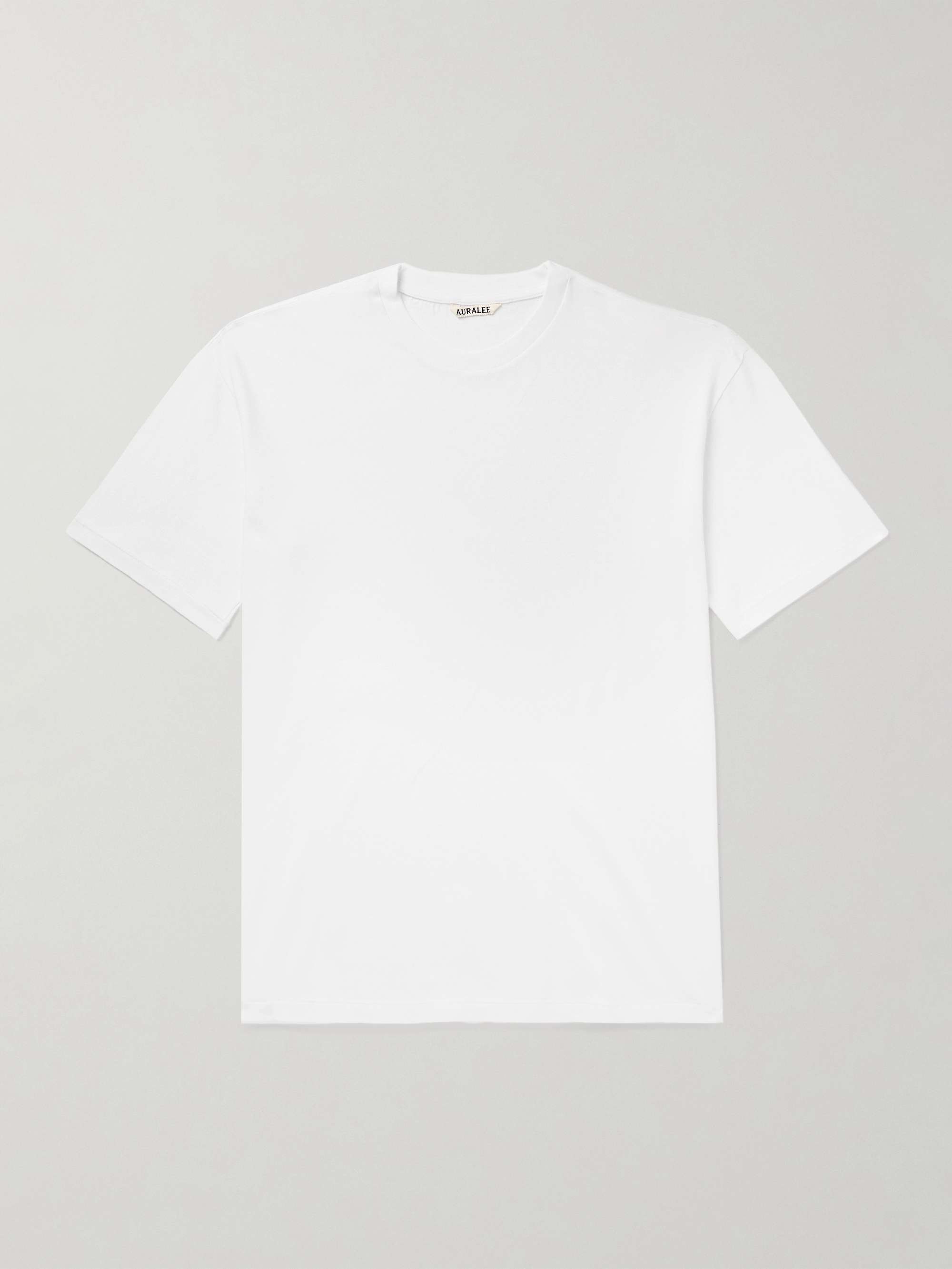 AURALEE Cotton-Jersey T-Shirt
